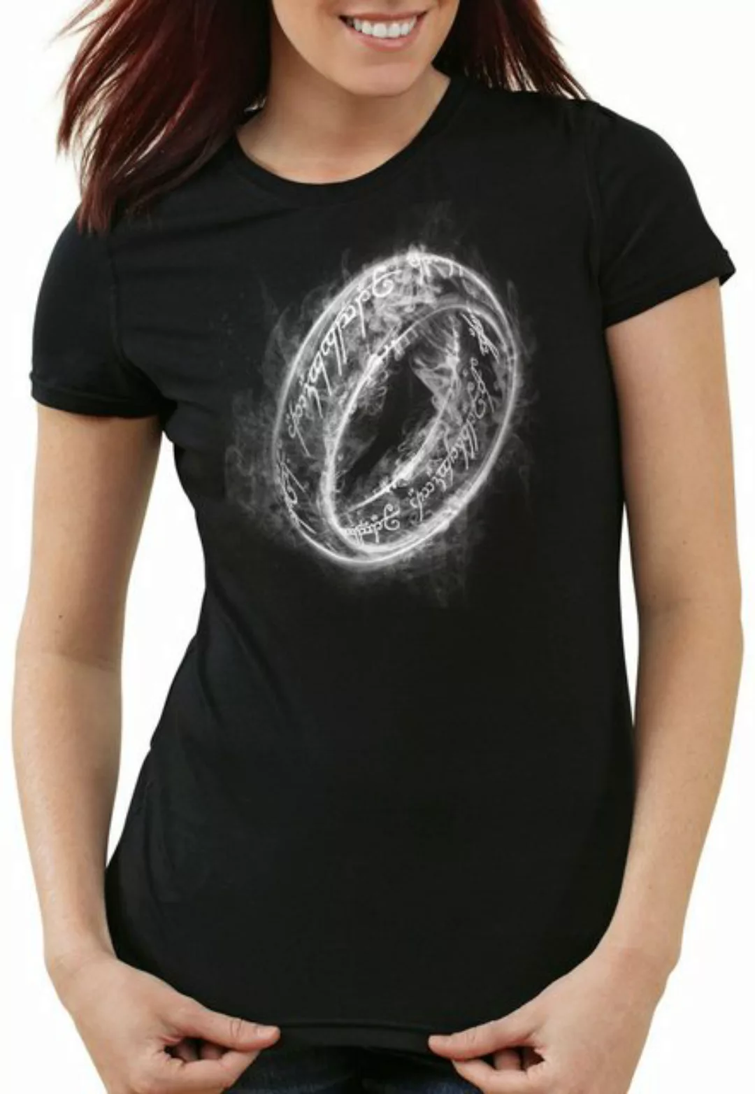 style3 T-Shirt Der Eine Ring tolkien mittelerde herr der ringe lord of the günstig online kaufen