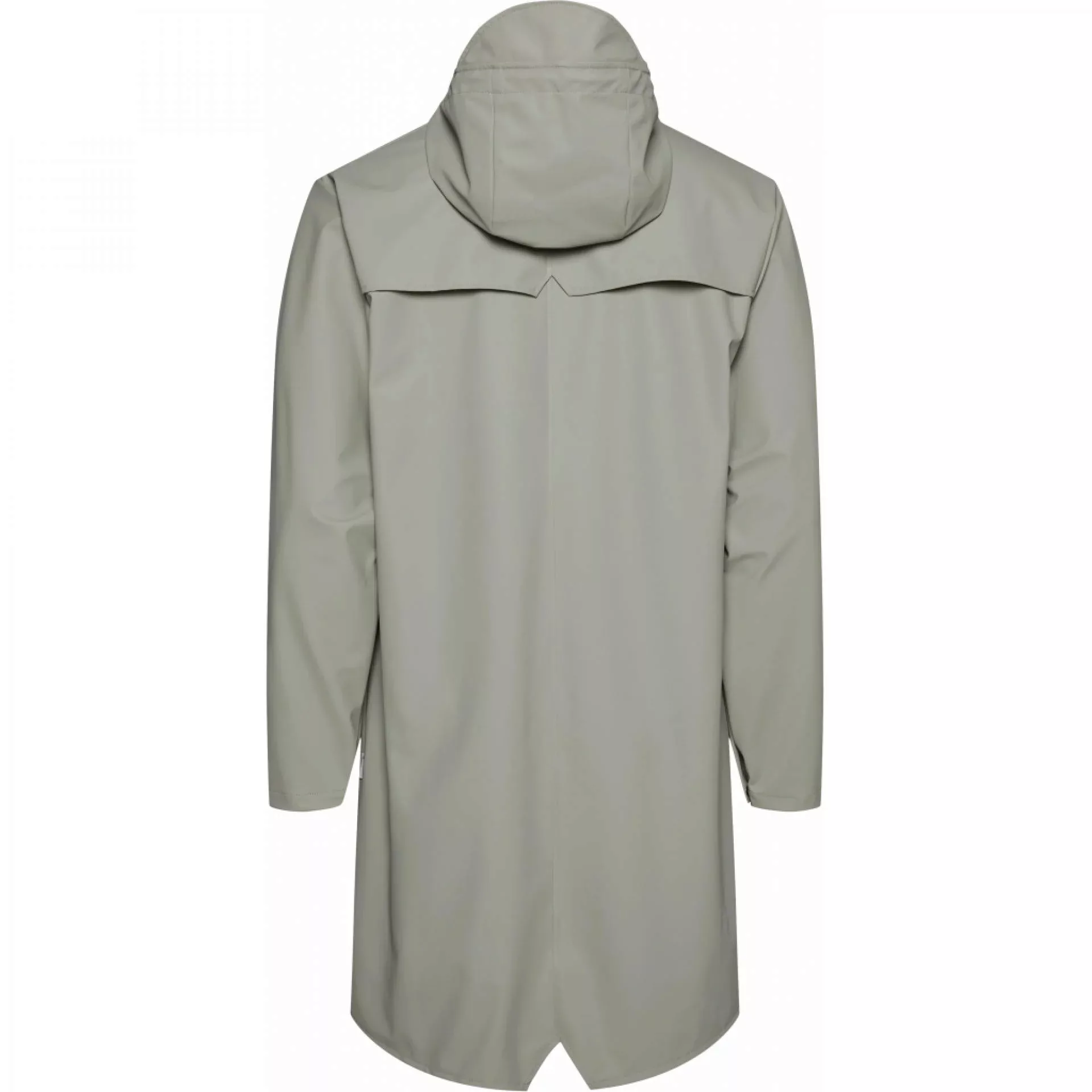 Rains Regenjacke Long Jacket Grau XS günstig online kaufen