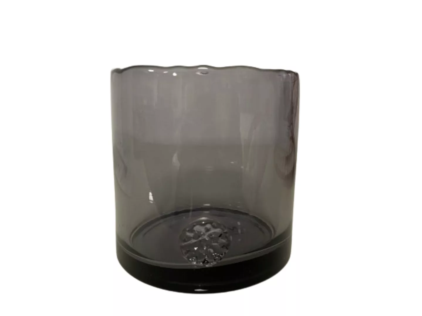 Glaszylinder Organic Smoke - H: 12 cm / Ø 12 cm günstig online kaufen
