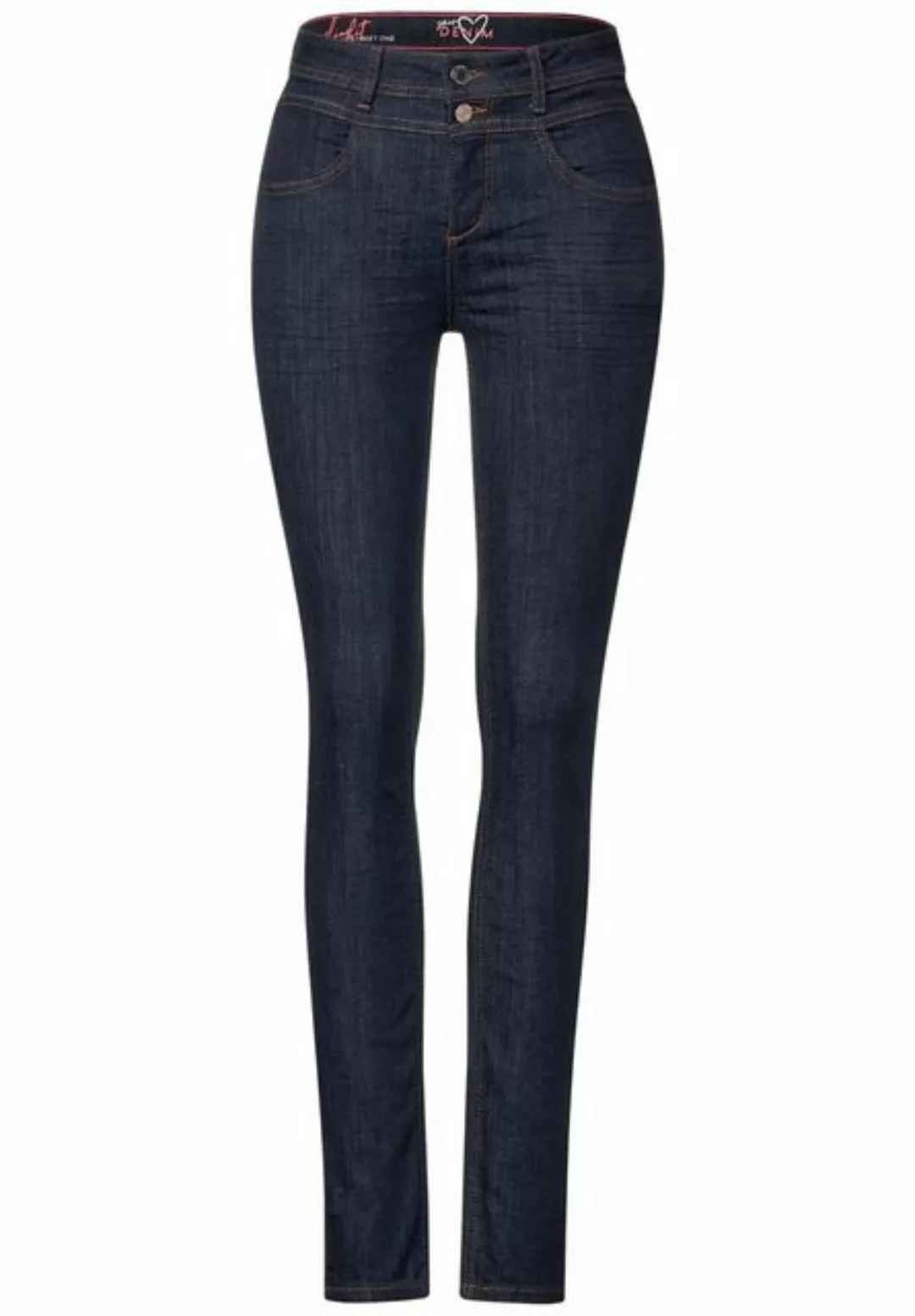 STREET ONE Slim-fit-Jeans, High Waist günstig online kaufen