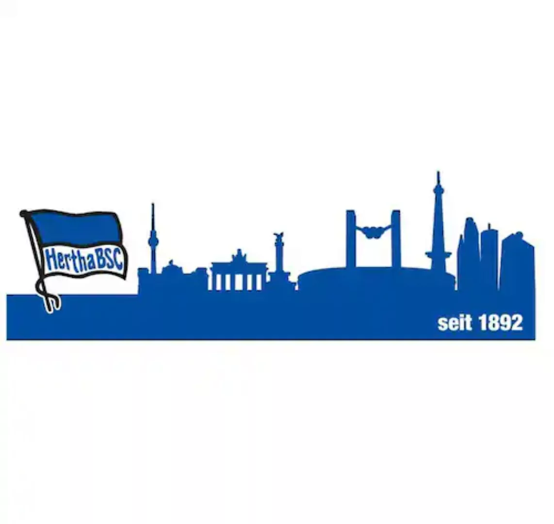 Wall-Art Wandtattoo »Fußball Hertha BSC Skyline«, (1 St.), selbstklebend, e günstig online kaufen