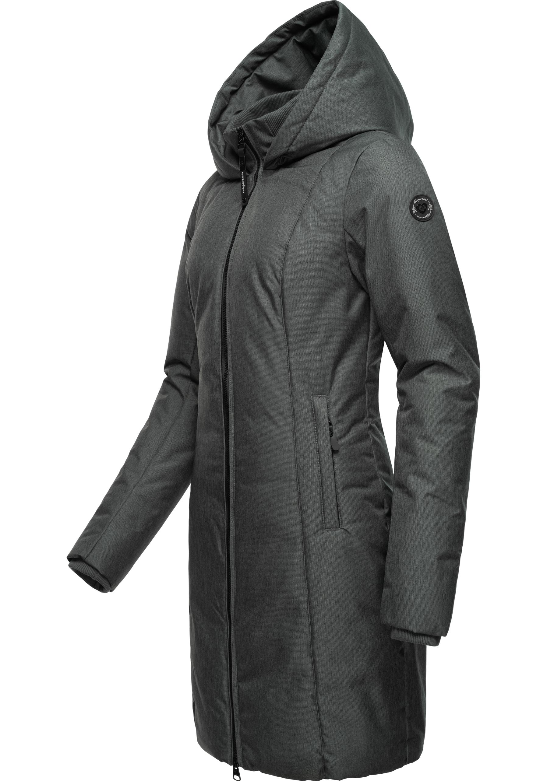 Ragwear Wintermantel "Amarri", stylischer Winterparka mit großer Kapuze günstig online kaufen