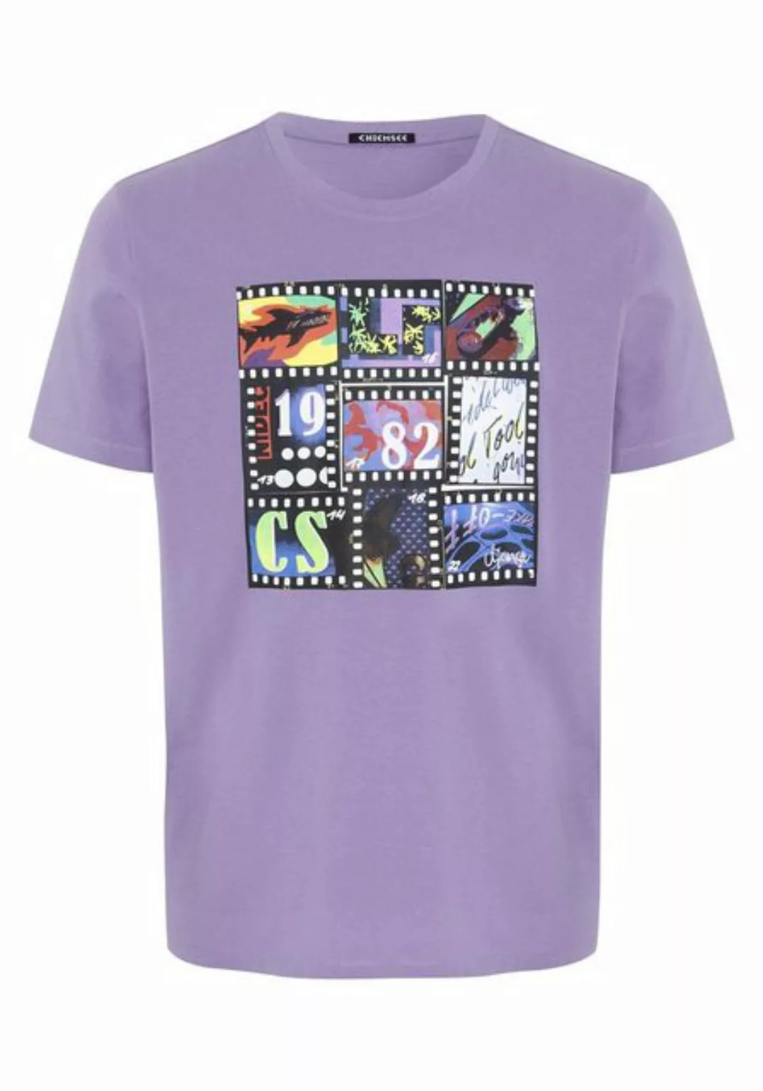Chiemsee Print-Shirt T-Shirt mit Art-Frontprint 1 günstig online kaufen