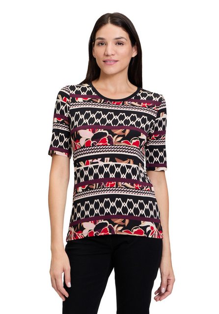 Betty Barclay Kurzarmshirt Betty Barclay Basic Shirt mit Print (1-tlg) Druc günstig online kaufen