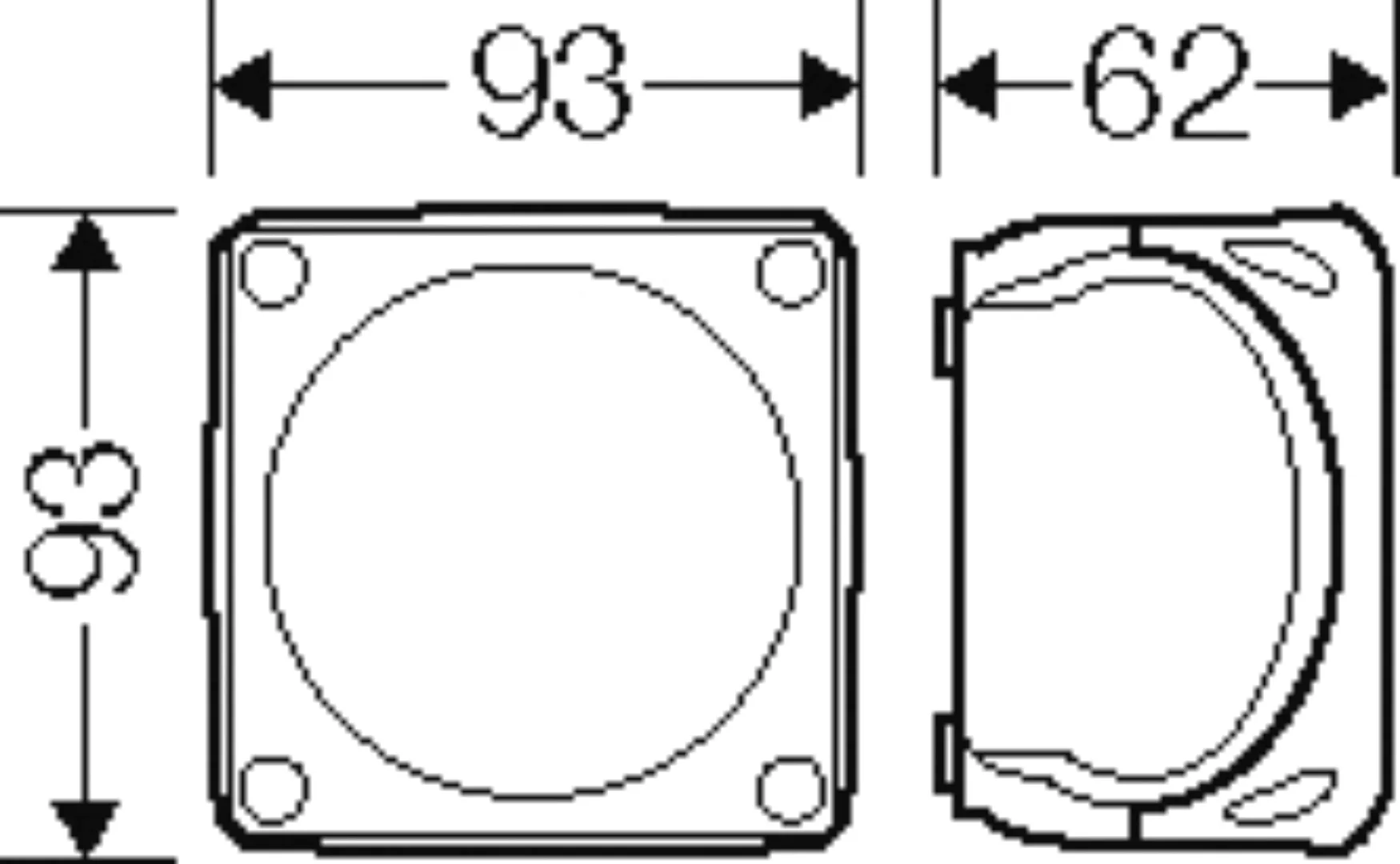 Hensel Kabelabzweigkasten KX 0202 C - 62000335 günstig online kaufen