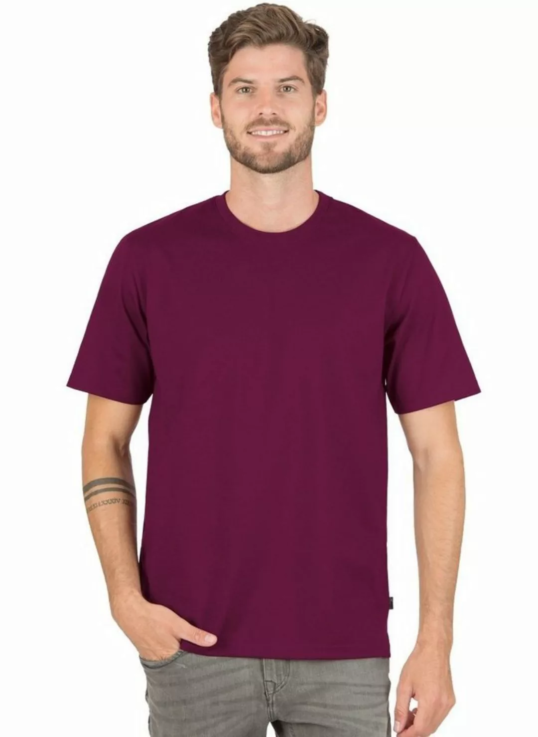 Trigema T-Shirt TRIGEMA T-Shirt DELUXE Baumwolle (1-tlg) günstig online kaufen