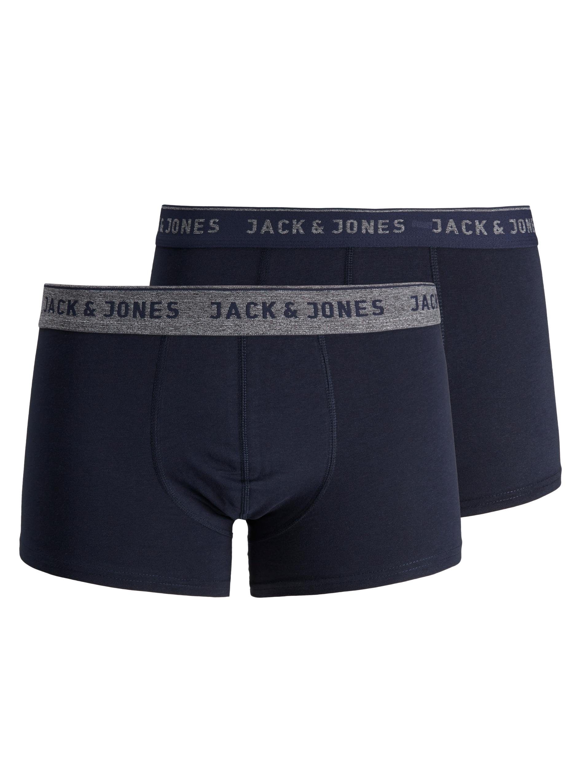 Jack & Jones Herren Boxershort JACVINCENT TRUNKS - 2er Pack günstig online kaufen