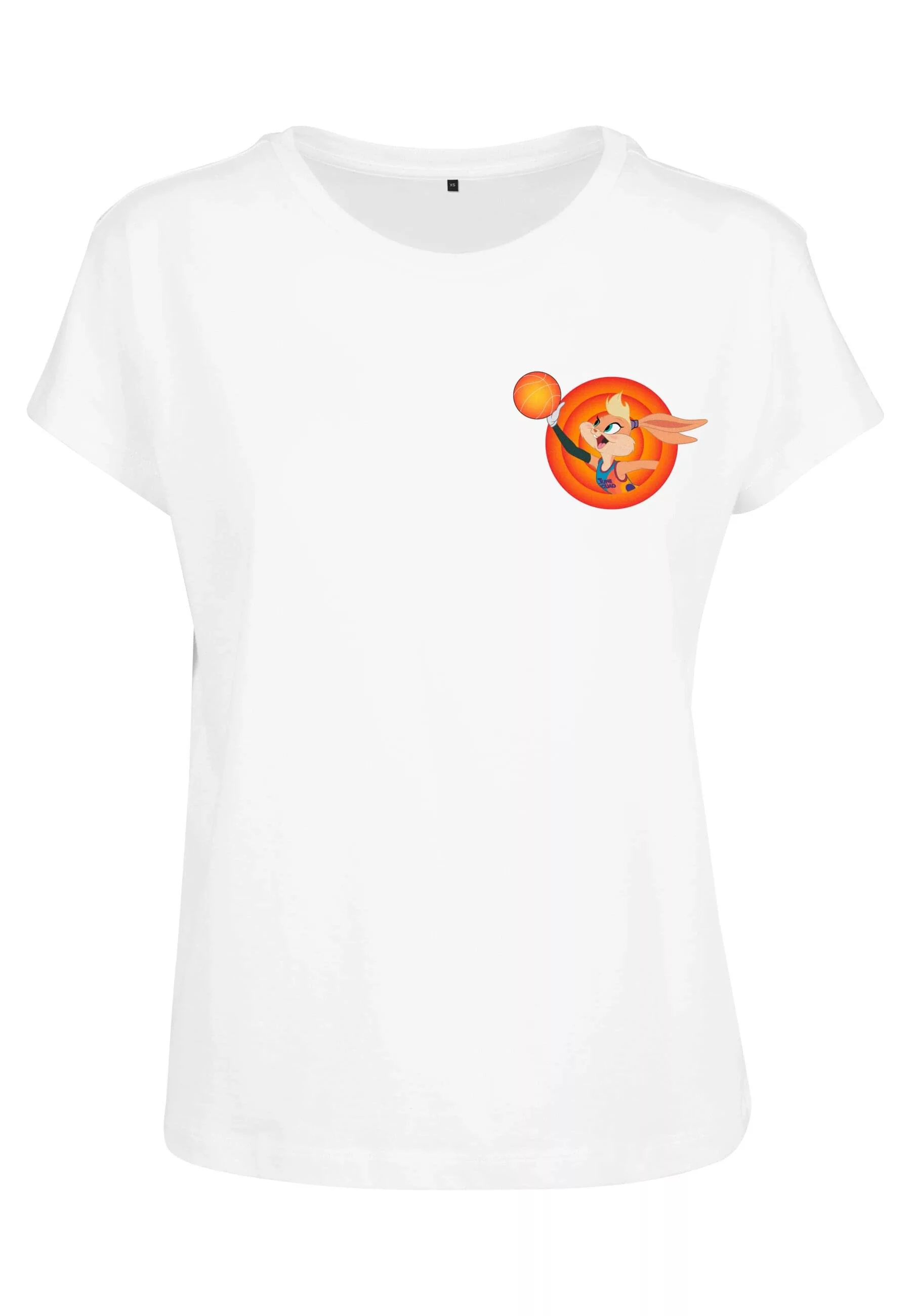 MisterTee Kurzarmshirt "MisterTee Damen Ladies Space Jam Tune Squad Lola Bo günstig online kaufen