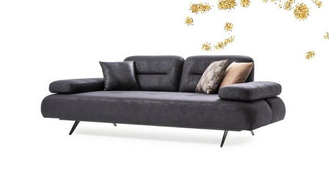 Xlmoebel Sofa Riesiges Sofa für 4 Personen, Wohnzimmer Couch mit Polsterung günstig online kaufen