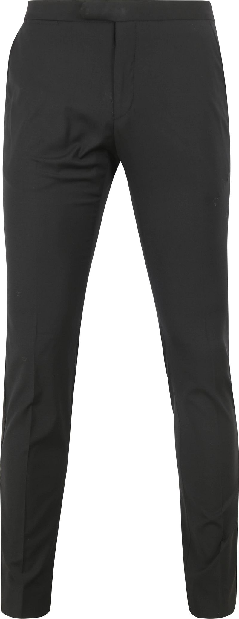 Herren Gala Hose aus Wollmix – Schwarz, Slim Fit - Größe 50 günstig online kaufen