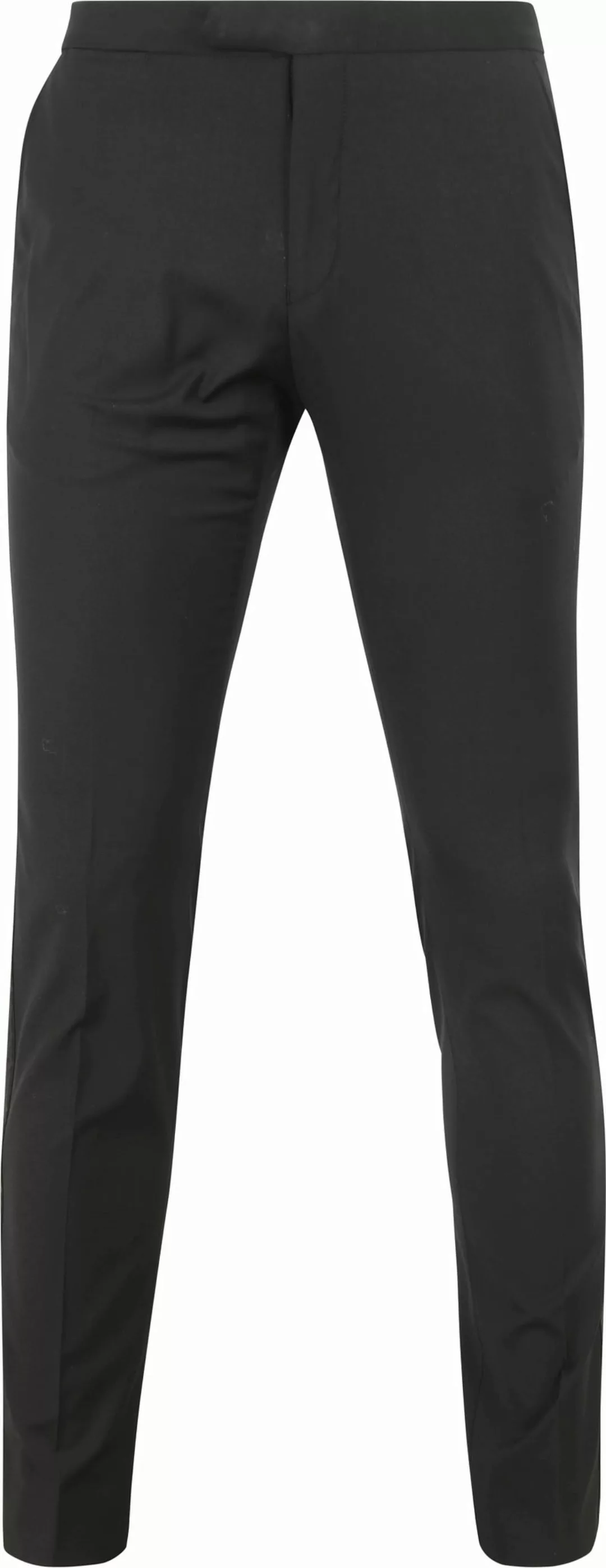Herren Gala Hose aus Wollmix – Schwarz, Slim Fit - Größe 48 günstig online kaufen