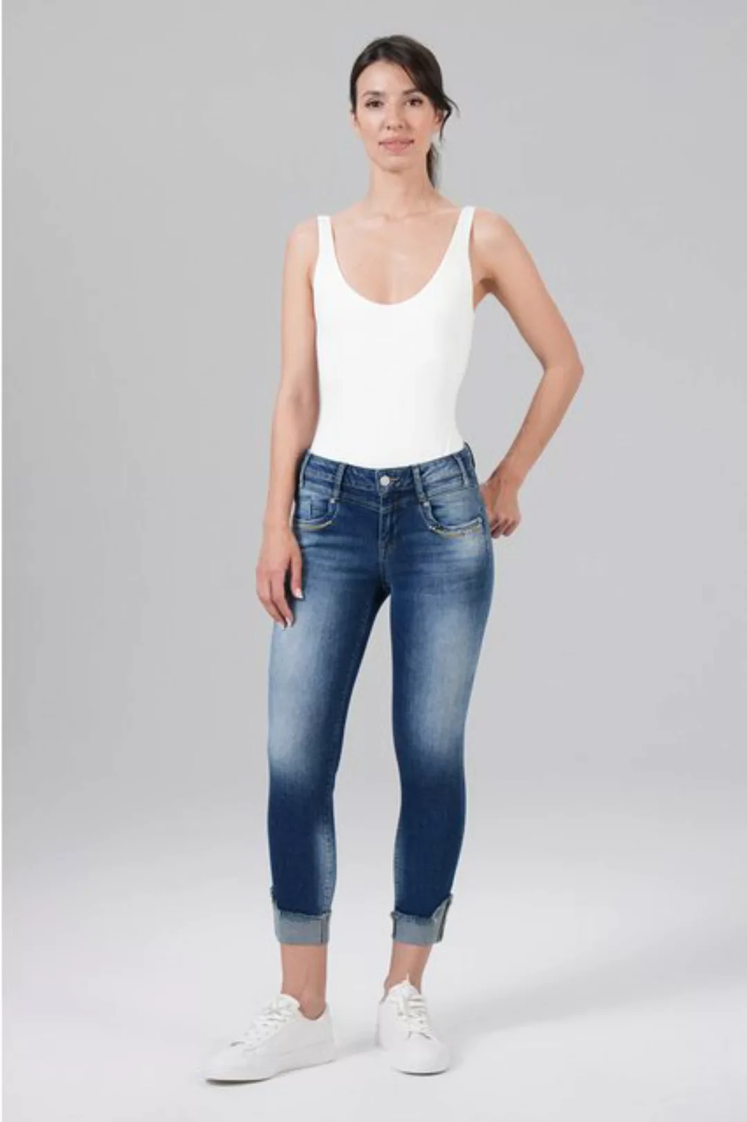 Miracle of Denim 5-Pocket-Jeans Rita Regular Fit (1-tlg) günstig online kaufen