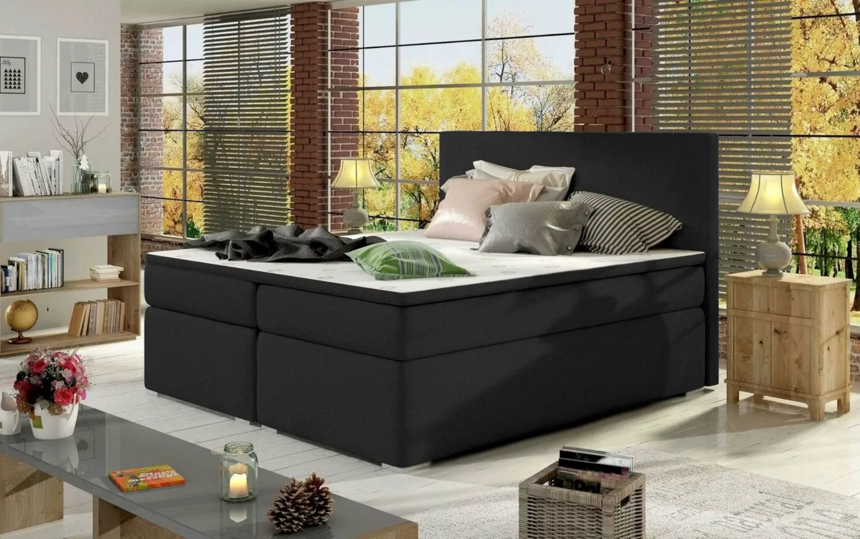 99rooms Boxspringbett Mercury (Schlafzimmerbett, Bett), 140/160/180 x 200, günstig online kaufen