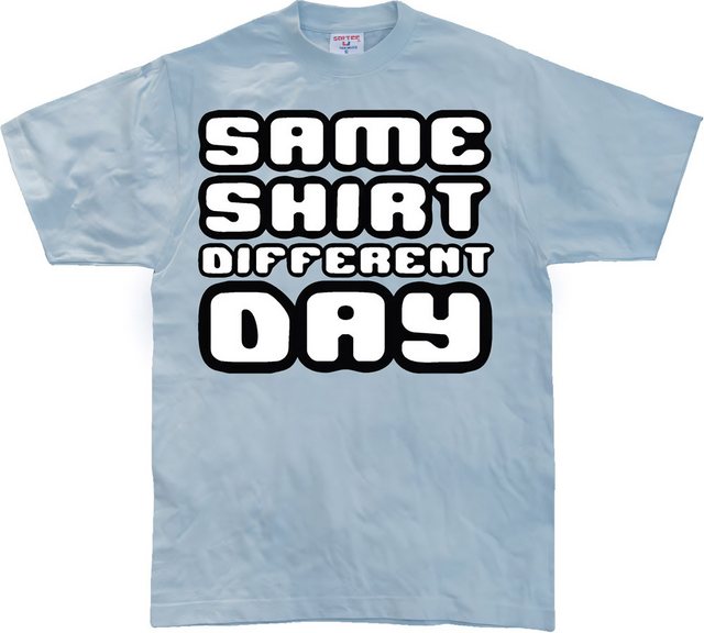 Hybris T-Shirt Same Shirt Different Day T-Shirt günstig online kaufen