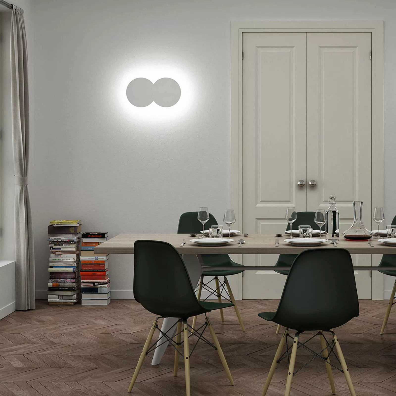 Rotaliana Collide H1 LED-Wandlampe weiß 2.700K günstig online kaufen