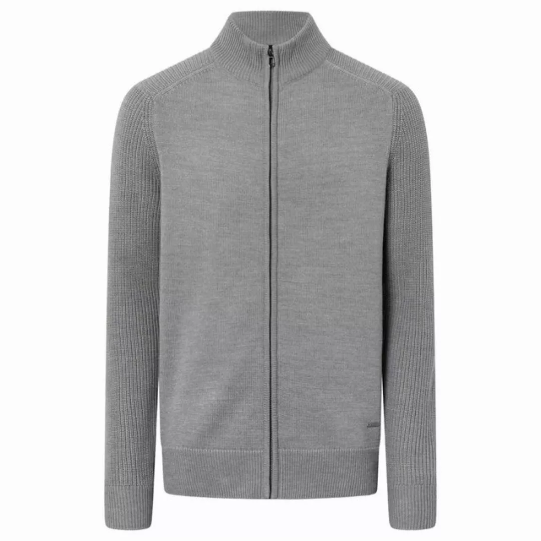 JOOP! Sweatshirt Herren Strickjacke Zipper - Thilon, Feinstrick mit günstig online kaufen