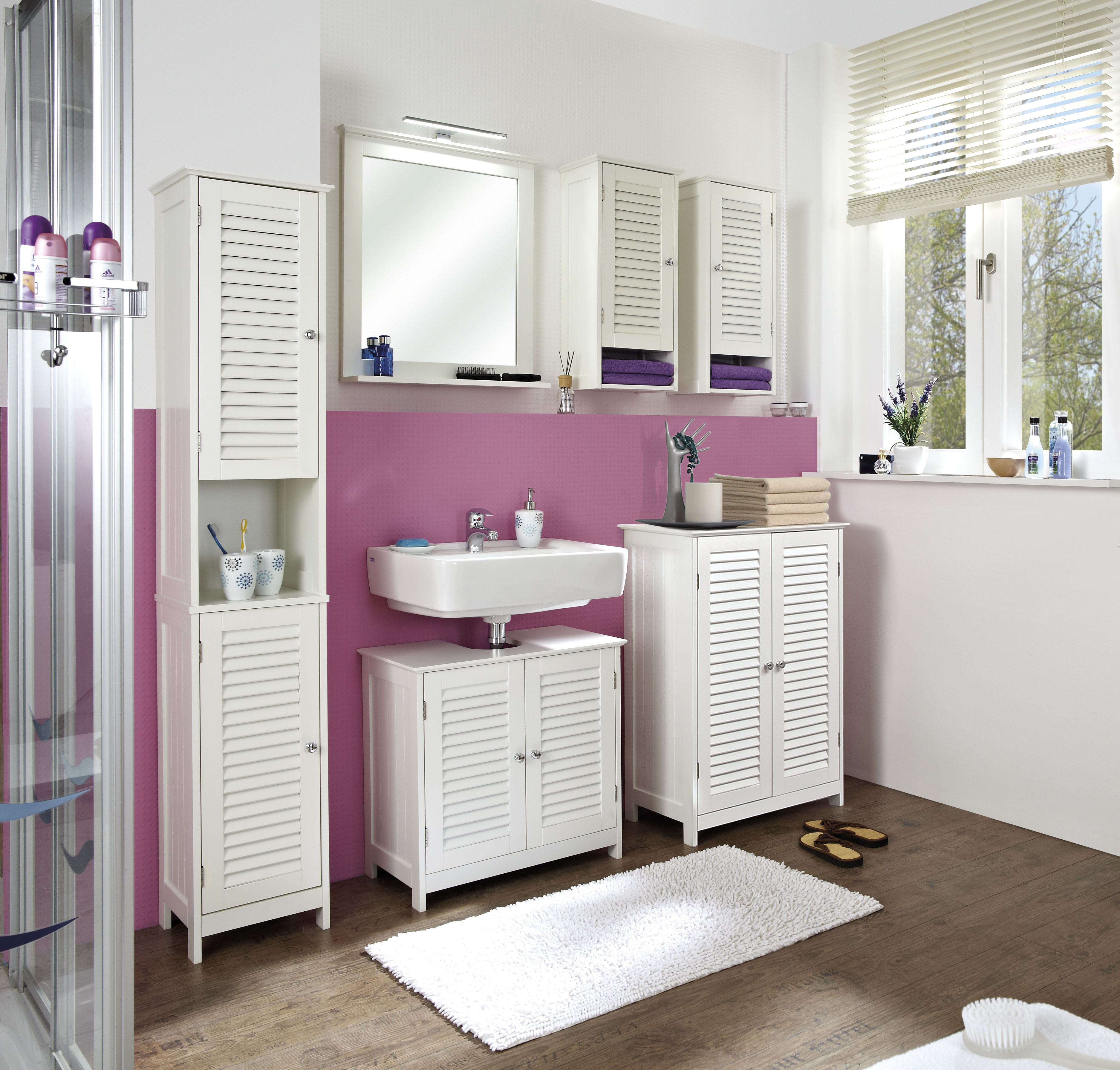 Saphir Badmöbel-Set »Quickset 928 3-teilig, Waschbeckenunterschrank mit LED günstig online kaufen