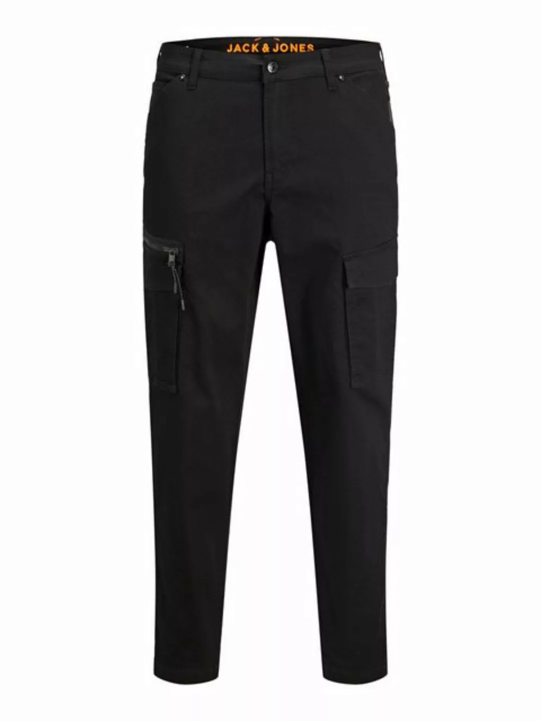 Jack & Jones Herren Cargohose JJIACE JJDEX TAPERED AKM Grau - Schwarz günstig online kaufen