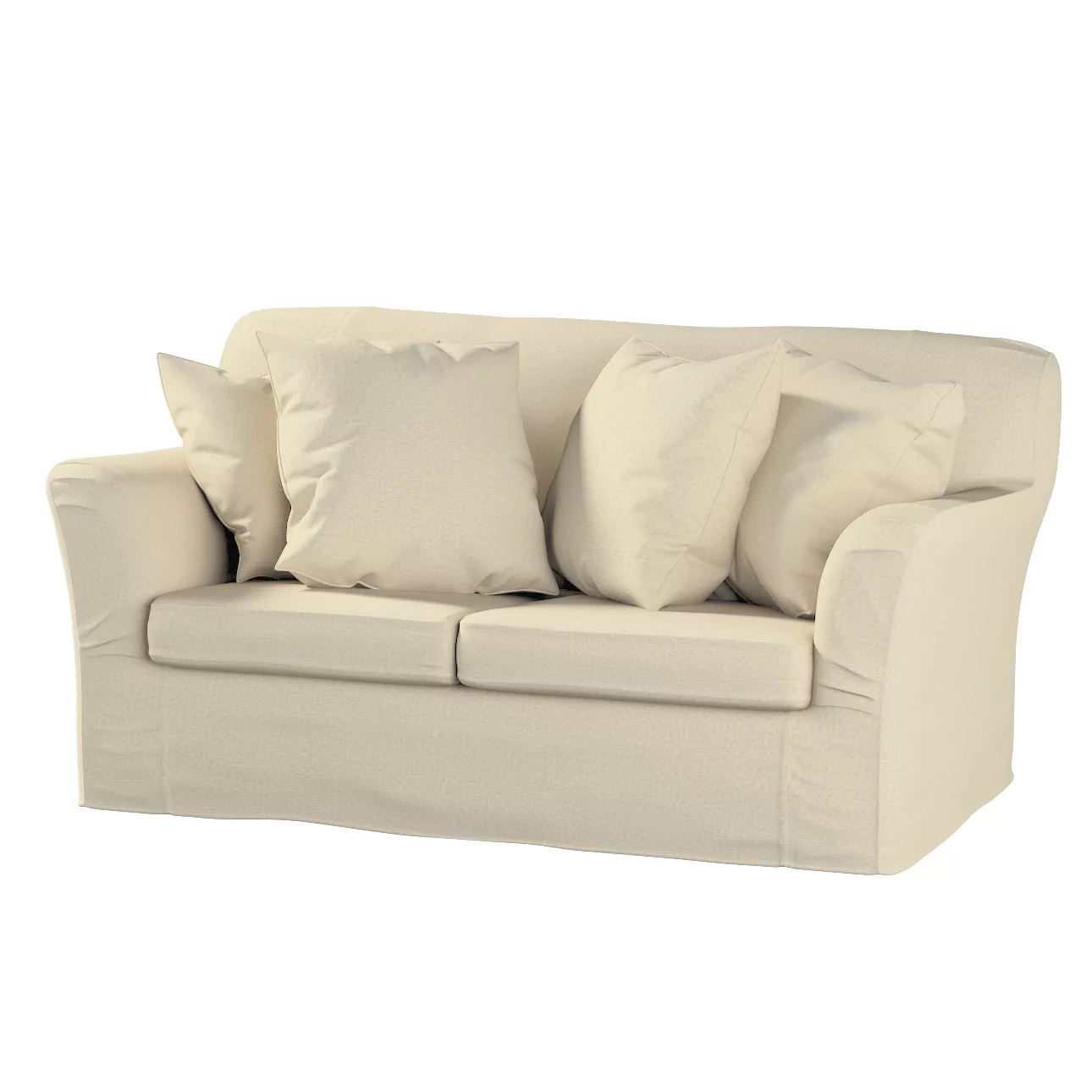 Bezug für Tomelilla 2-Sitzer Sofa nicht ausklappbar, ecru, Sofahusse, Tomel günstig online kaufen