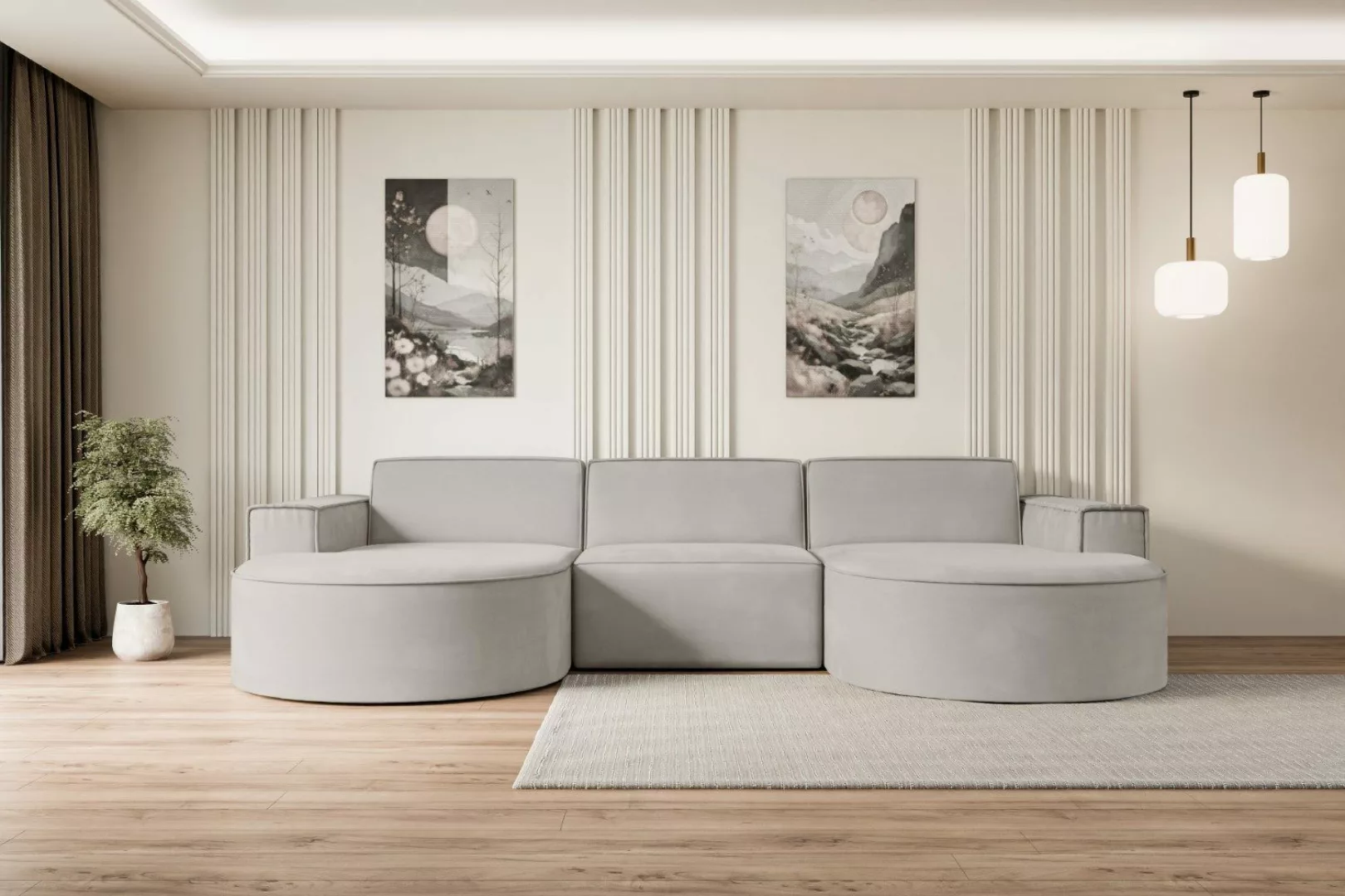 ALTDECOR Wohnlandschaft MARI-U1, Sofa Praktische Bequeme günstig online kaufen