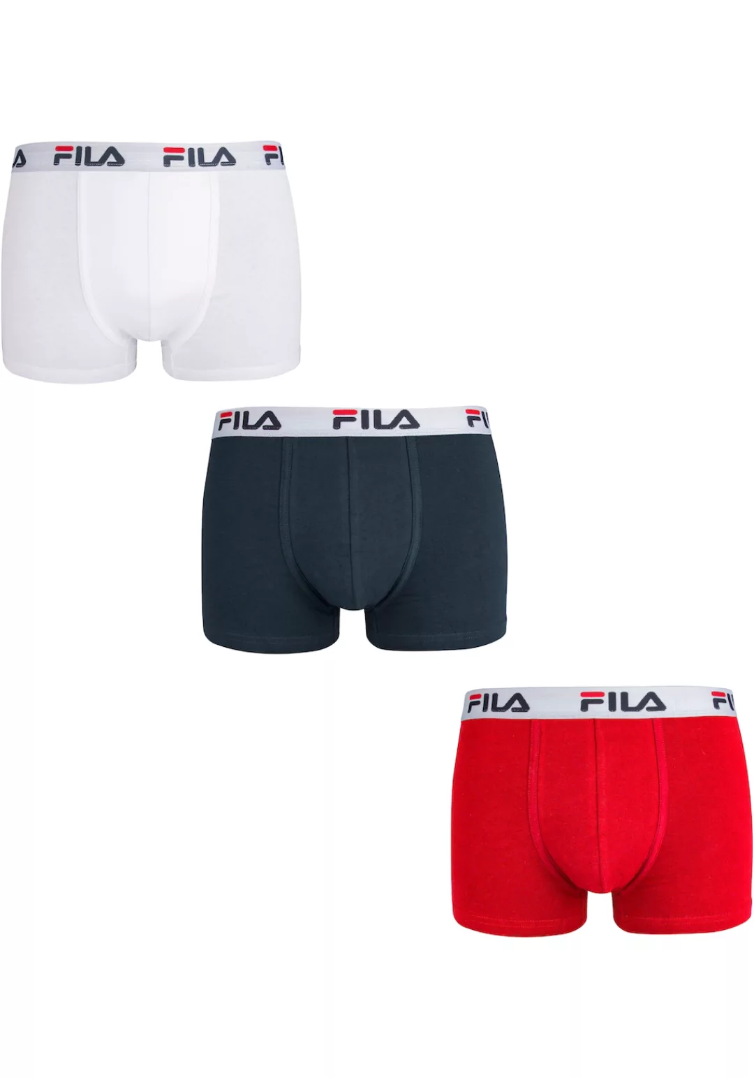 Fila Boxer, (3er Pack), mit elastischem Logobund günstig online kaufen