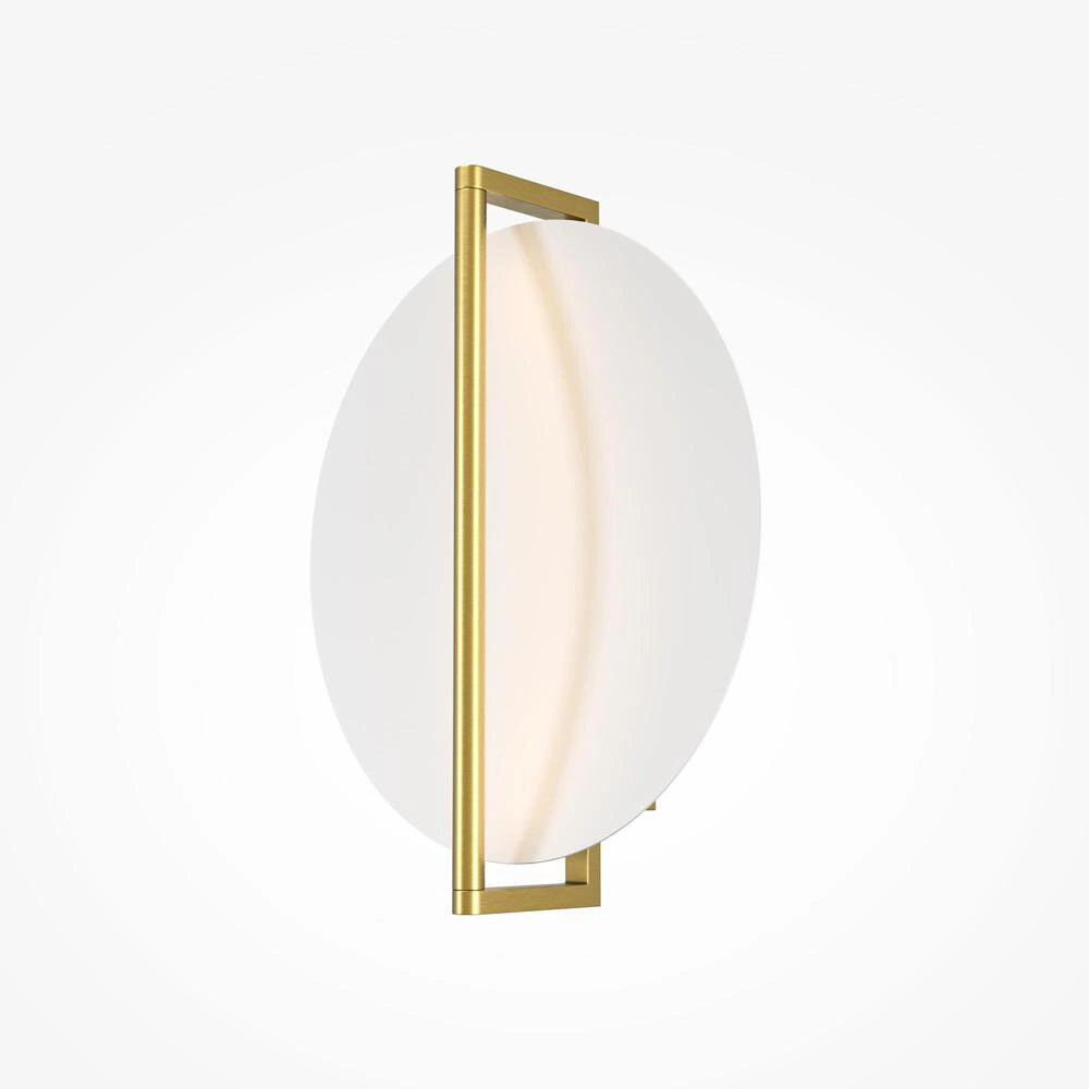 LED Wandleuchte Mira in Gold und Transparent 14W 300lm günstig online kaufen