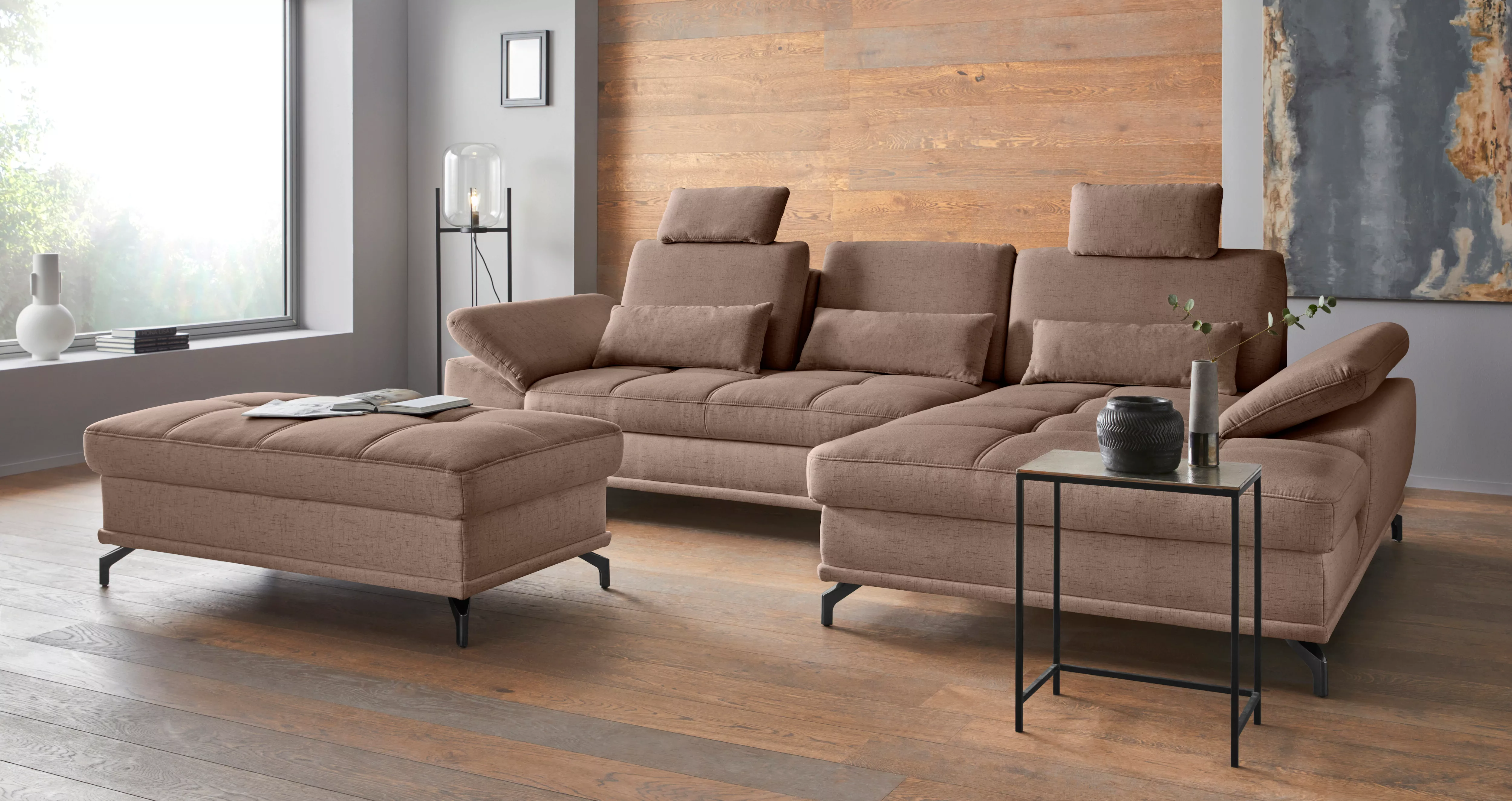 Places of Style Ecksofa "Costello L-Form" günstig online kaufen