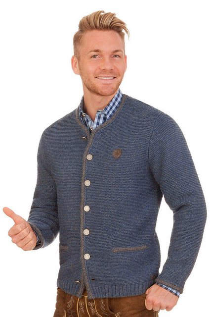 Spieth & Wensky Trachtenstrickjacke Trachten Strickjacke Herren - GOTTFRIED günstig online kaufen