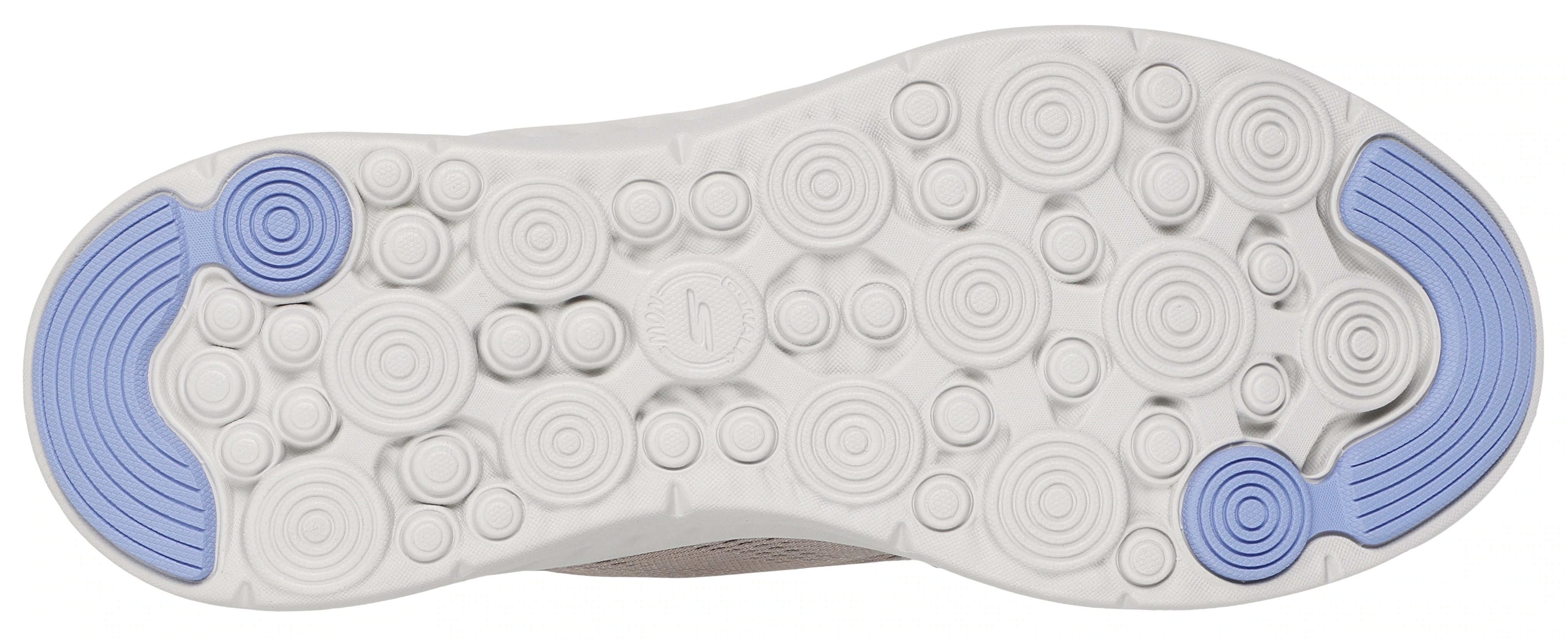 Skechers Slip-On Sneaker "GO WALK NOW-KHLOE", Freizeitschuh mit Fersenkisse günstig online kaufen
