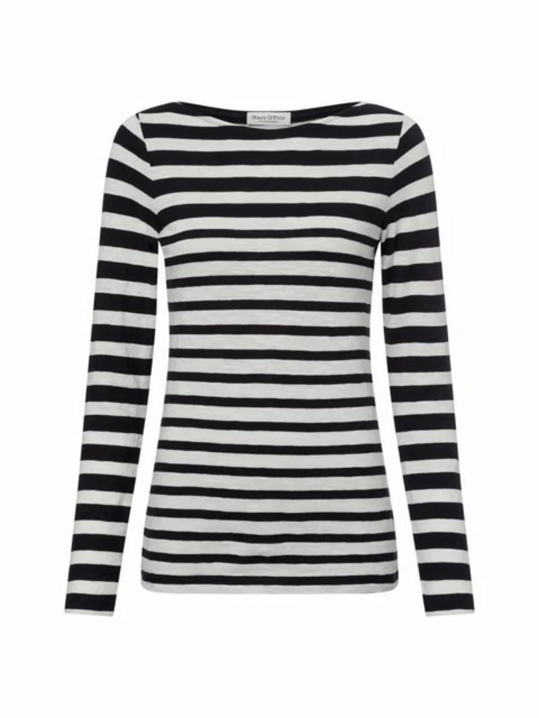 Marc O'Polo Shirtbluse T-shirt, long sleeve, boat neck, st günstig online kaufen