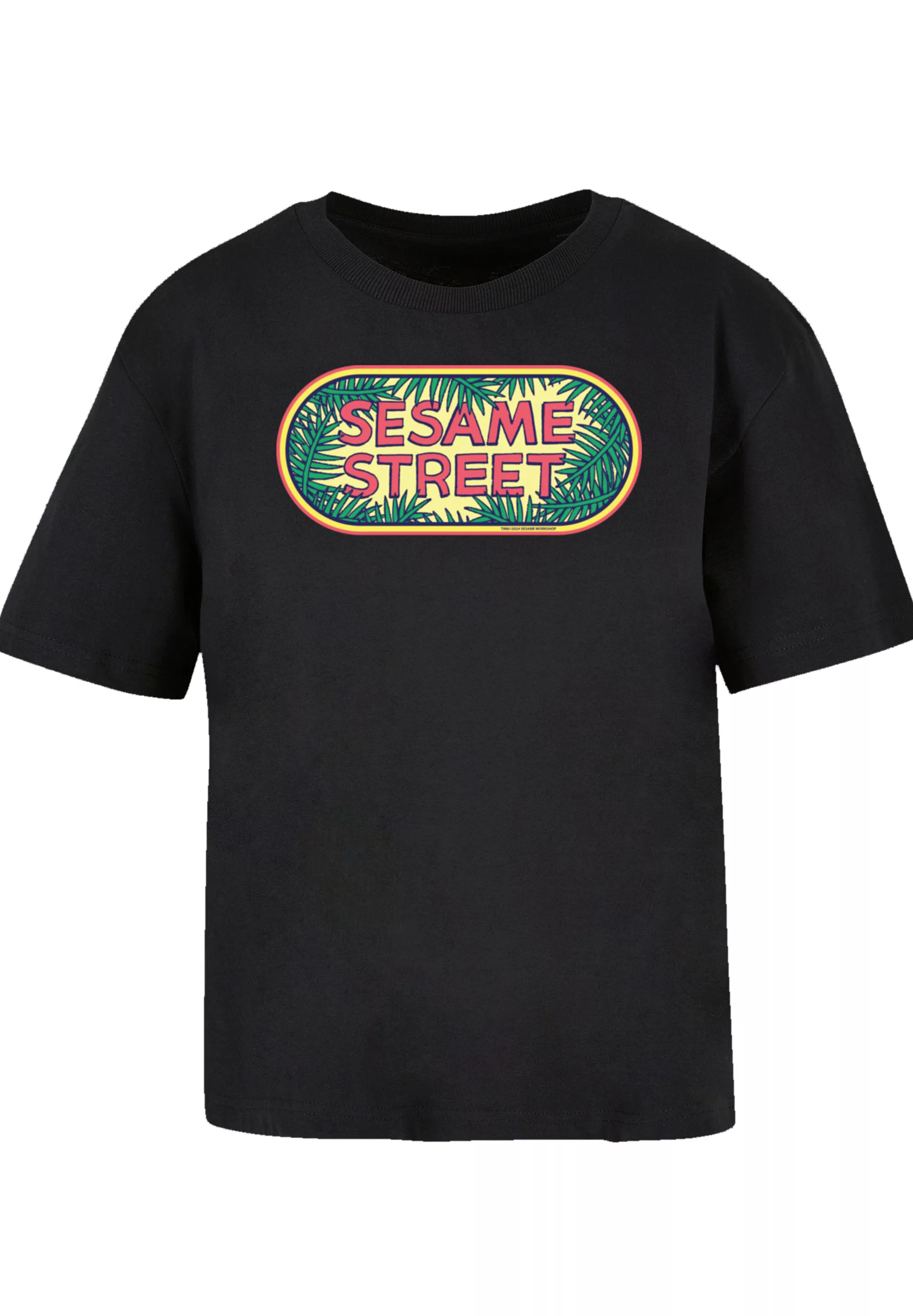 F4NT4STIC T-Shirt "Sesamstraße Jungle Logo", Premium Qualität, Weihnachts-K günstig online kaufen