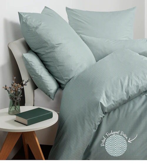 Janine Bettwäsche »Interlock-Jersey59000 3«, mit Reissverschluss günstig online kaufen