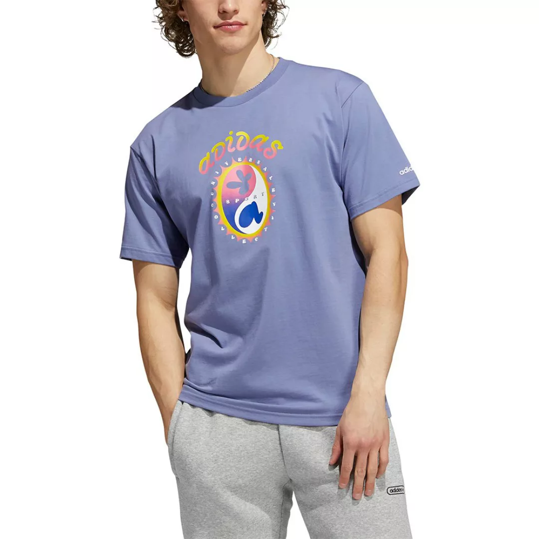 Adidas Originals Summer Set Kurzarm T-shirt M Orbit Violet günstig online kaufen