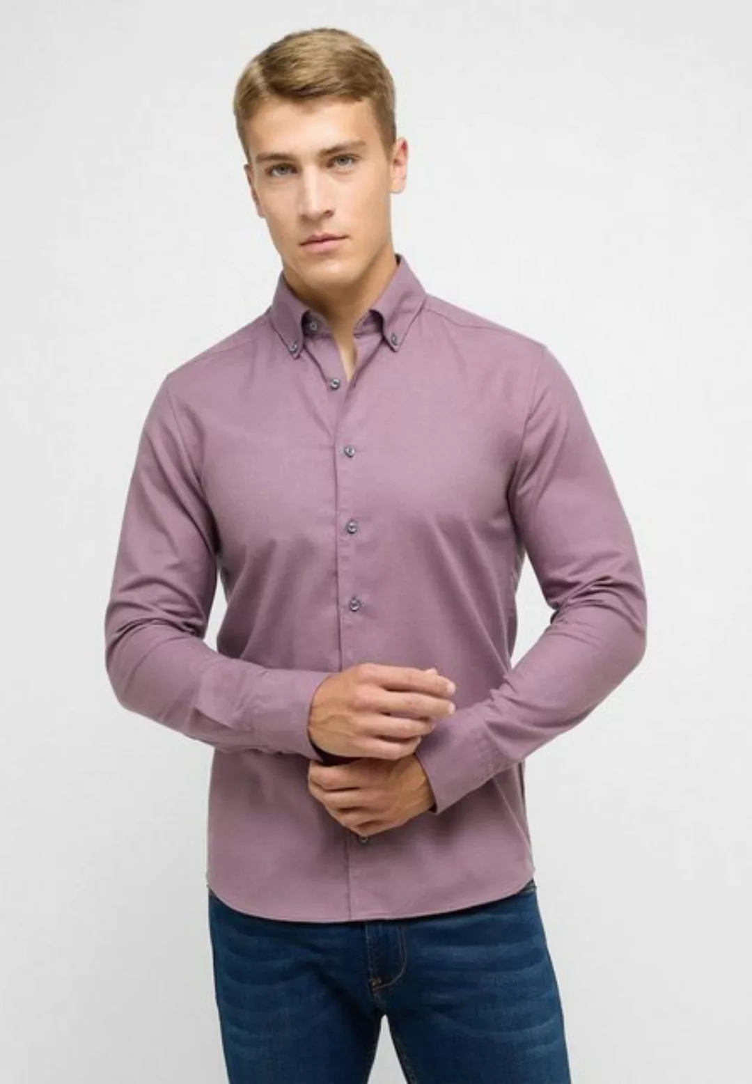 Eterna Langarmhemd SLIM FIT günstig online kaufen