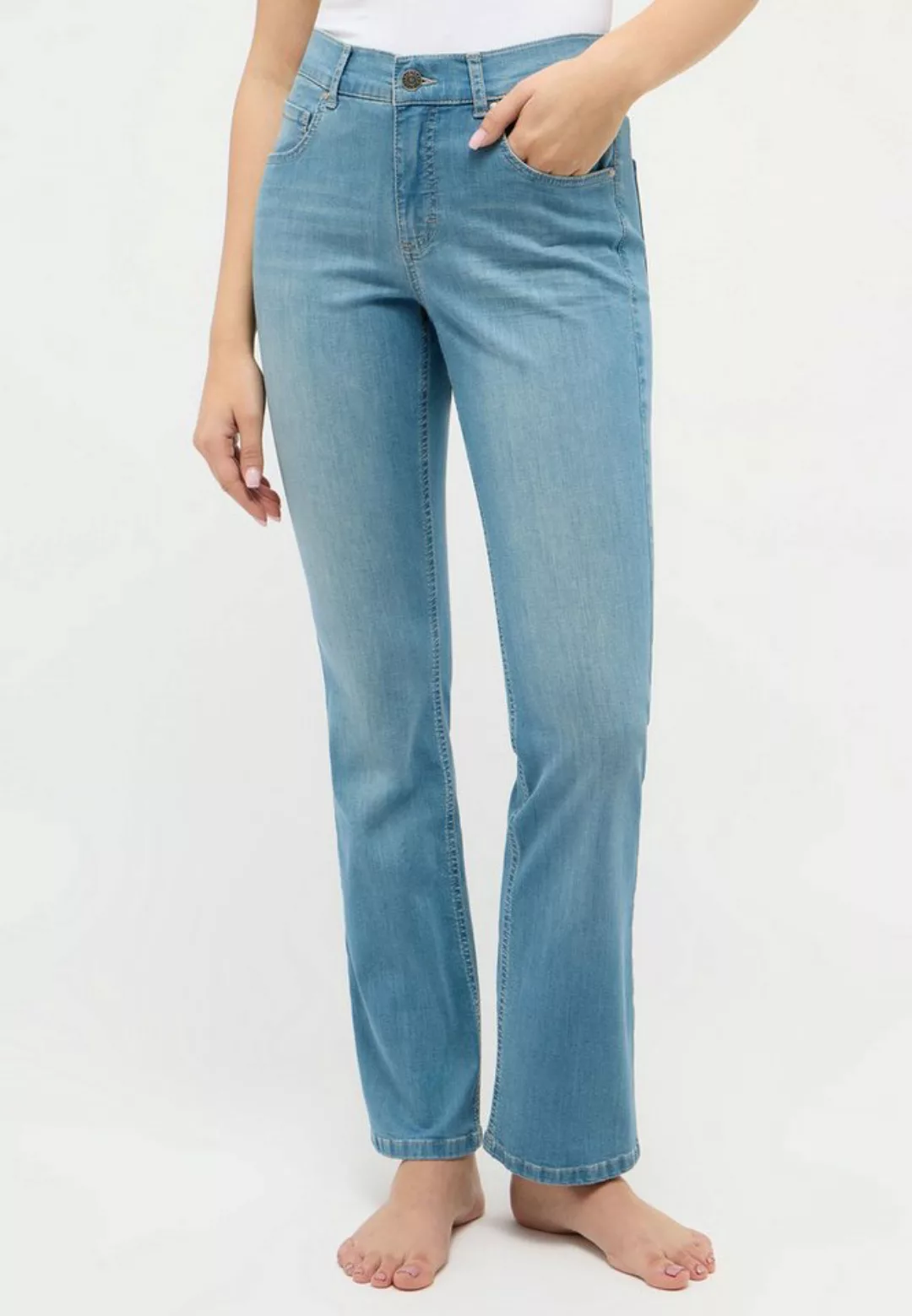 ANGELS Gerade Jeans - Jeans Hose - Straight Leg - Leni günstig online kaufen