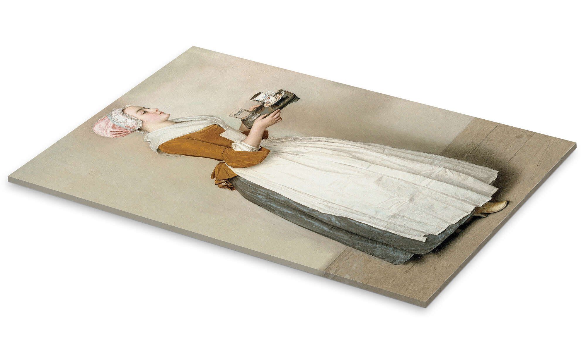 Posterlounge Acrylglasbild Jean Etienne Liotard, Das günstig online kaufen