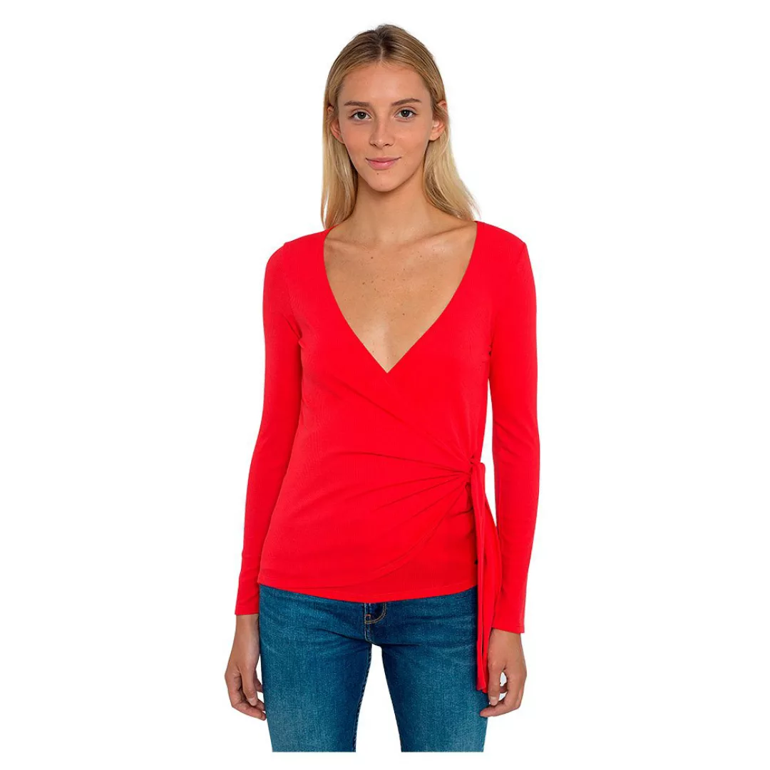Pepe Jeans Bianca Langarm-t-shirt M Mars Red günstig online kaufen