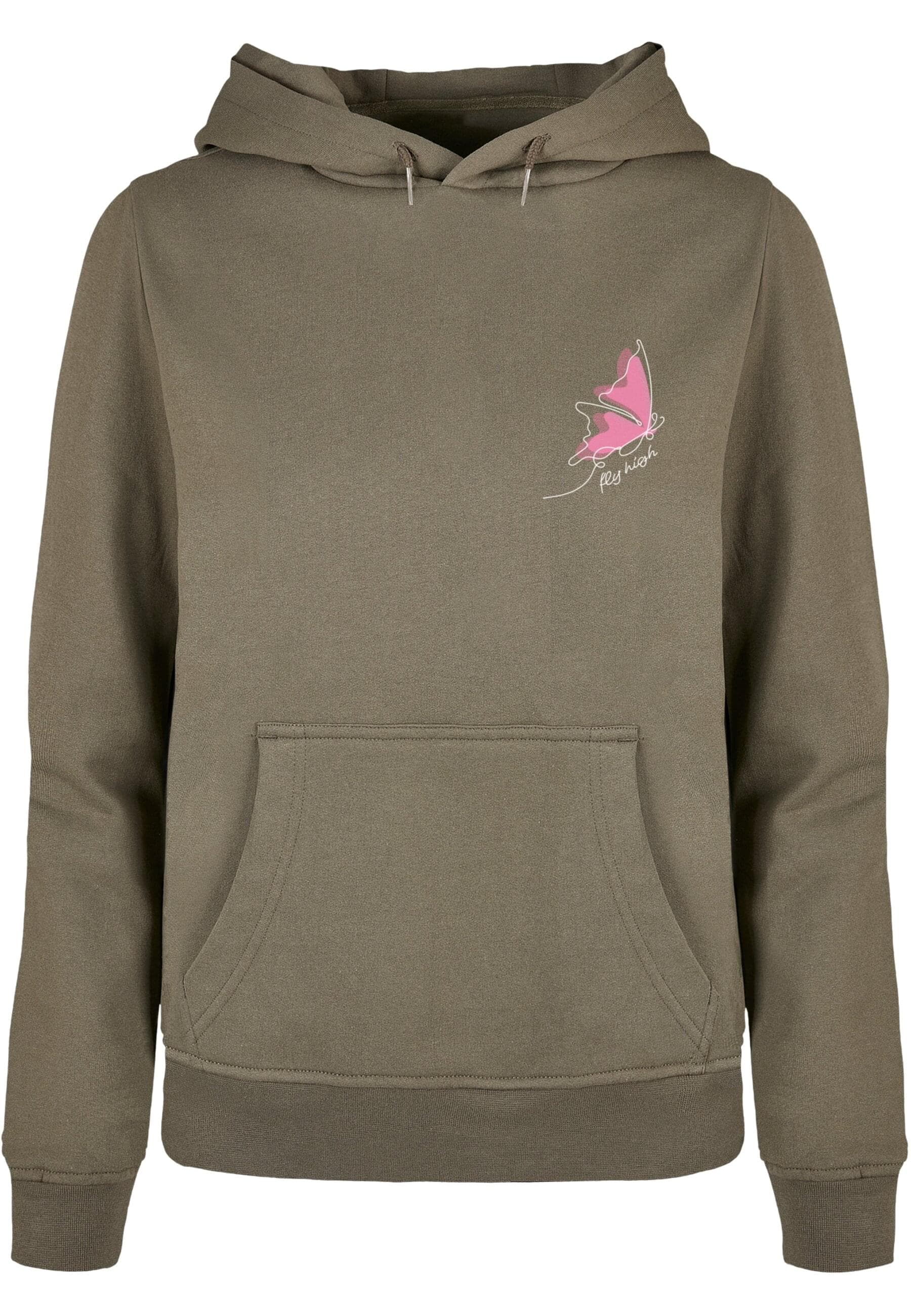 Merchcode Kapuzenpullover "Merchcode Damen Ladies Fly High Basic Hoody" günstig online kaufen