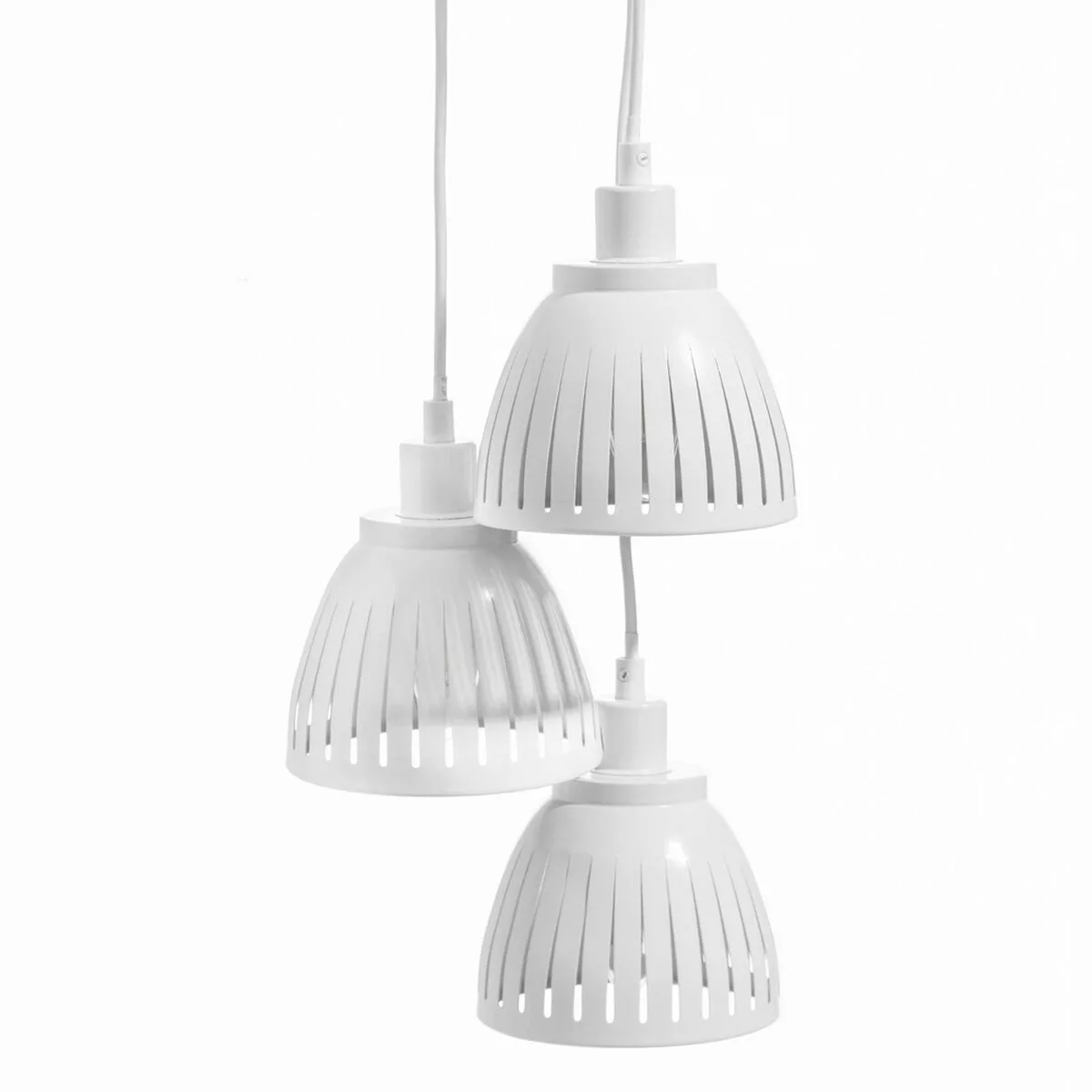 Deckenlampe 20 X 20 X 95 Cm Metall Weiß günstig online kaufen