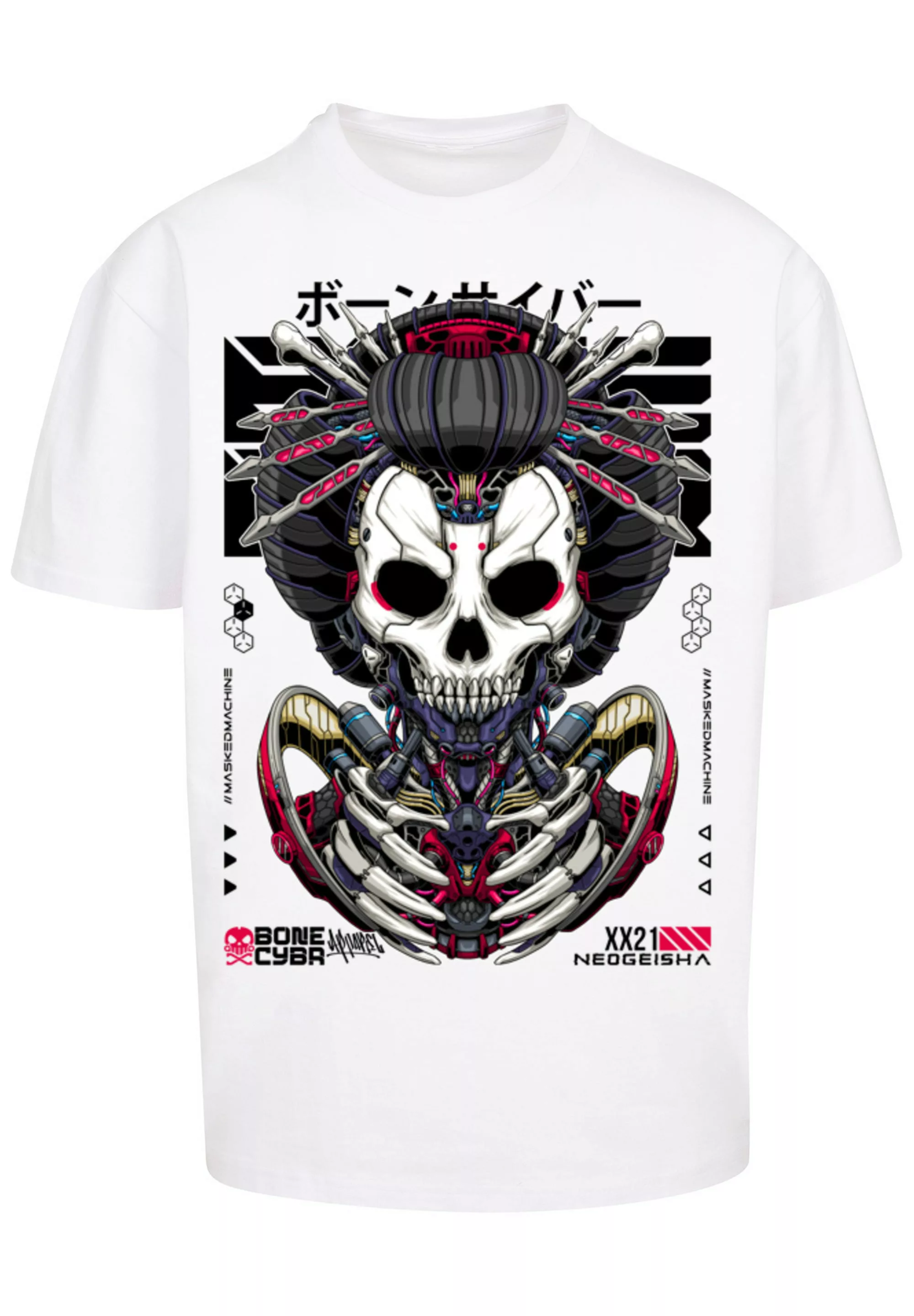 F4NT4STIC T-Shirt "Bone Cyber CYBERPUNK STYLES" günstig online kaufen