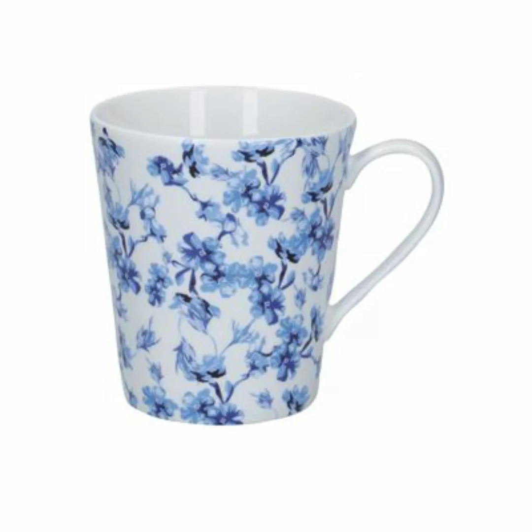 Neuetischkultur Kaffeetasse Porzellan Blumendekor 4er-Set Mikasa weiß-kombi günstig online kaufen