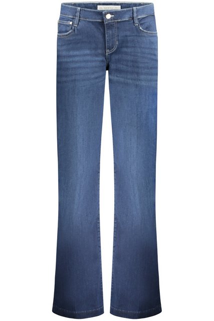 GUESS JEANS 5-Pocket-Hose Elegante Damen Palazzo Jeans in Blau mit 5 Tasche günstig online kaufen