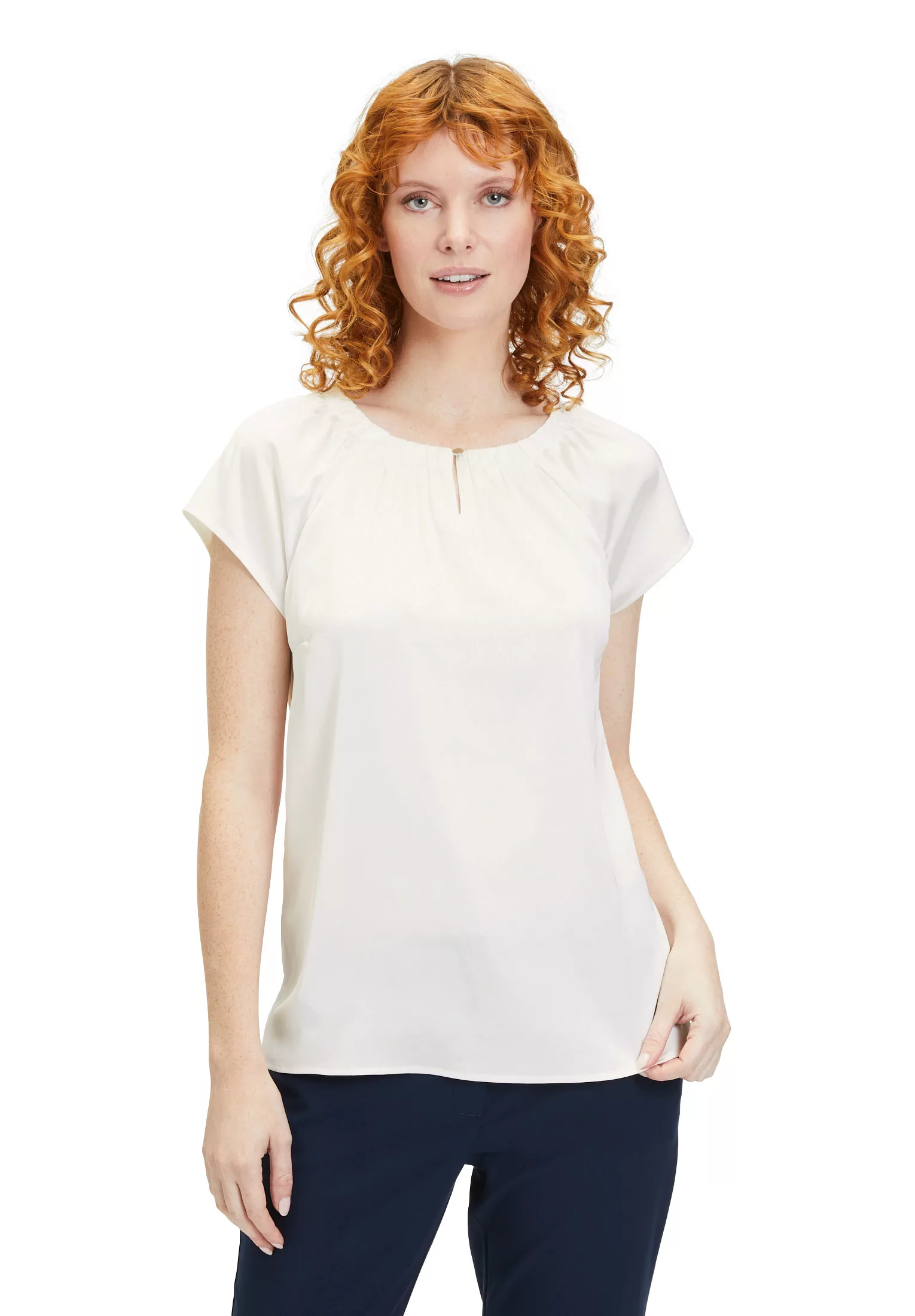 Betty Barclay Schlupfbluse "Betty Barclay Casual-Bluse mit Muster" günstig online kaufen