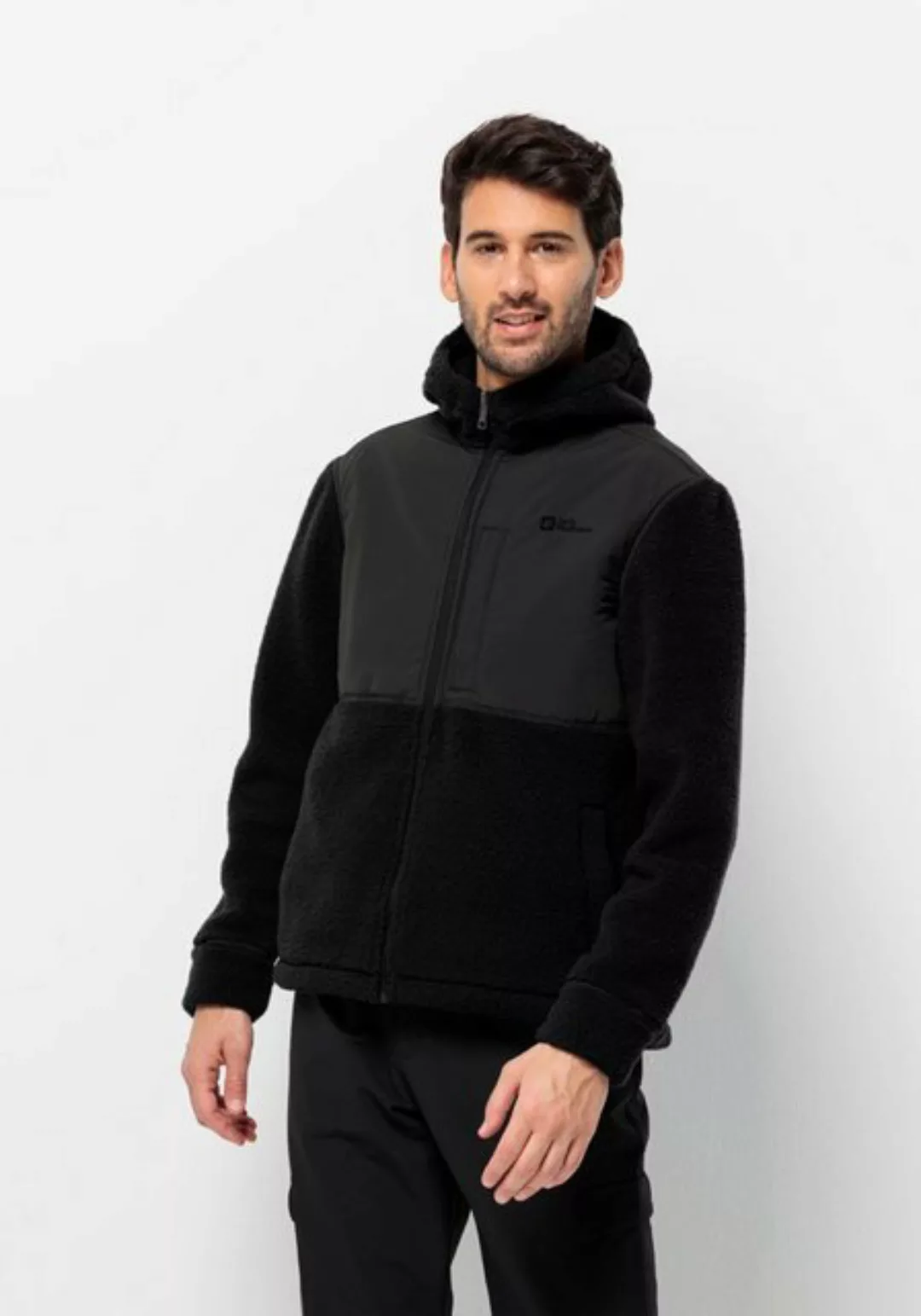 Jack Wolfskin Fleecejacke "FELSLICHT HOODED JKT M", mit Kapuze günstig online kaufen