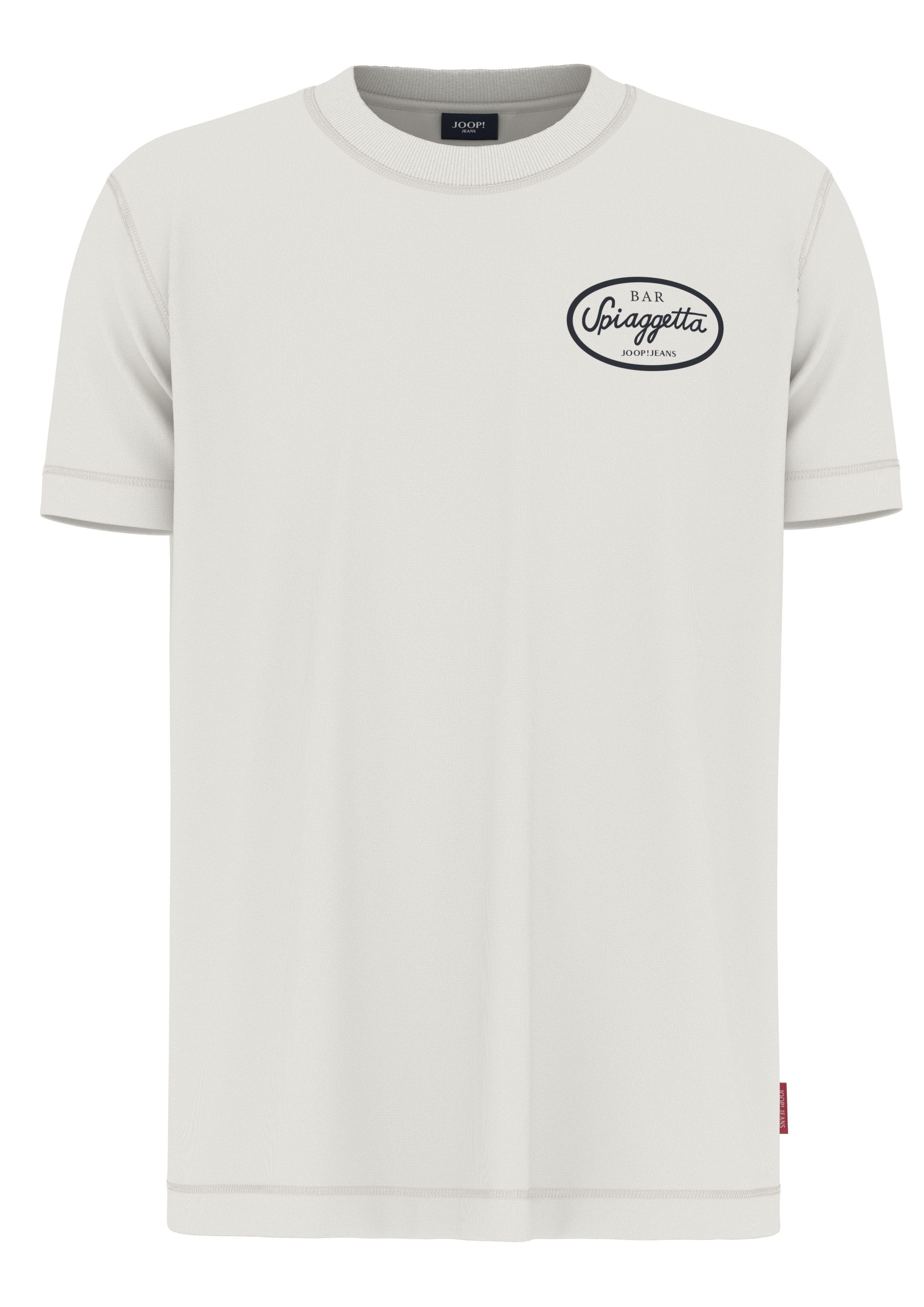 Joop Jeans Rundhalsshirt Eden Druck auf günstig online kaufen