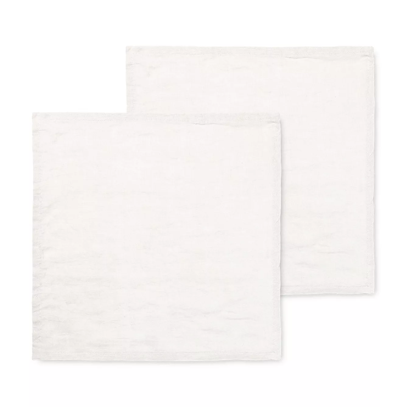 ferm LIVING - Linen Servietten 2er Set - off-white/BxH 45x45cm günstig online kaufen