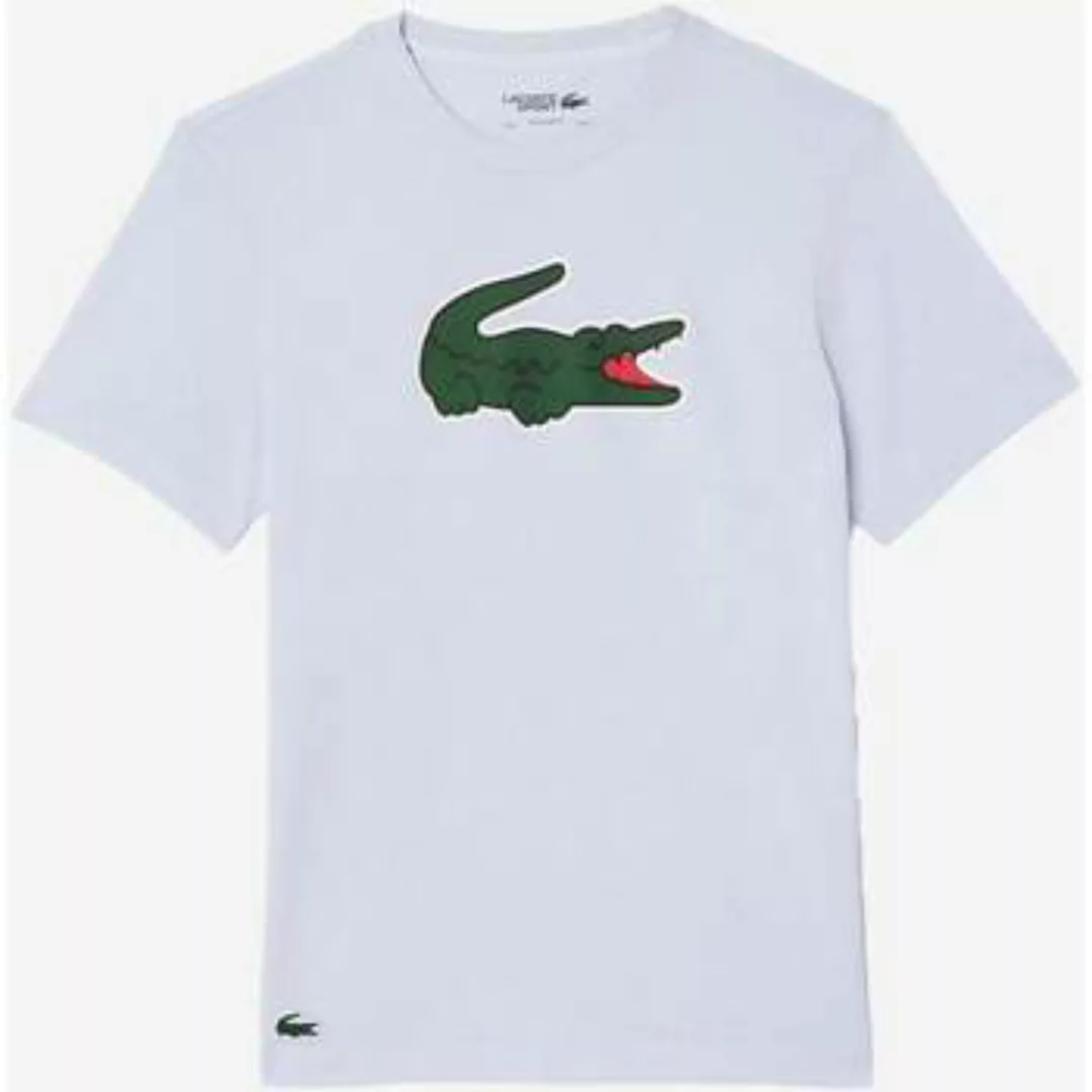 Lacoste  T-Shirts & Poloshirts T-Shirt-Logo – Phönixblau, Grün, Weiß günstig online kaufen