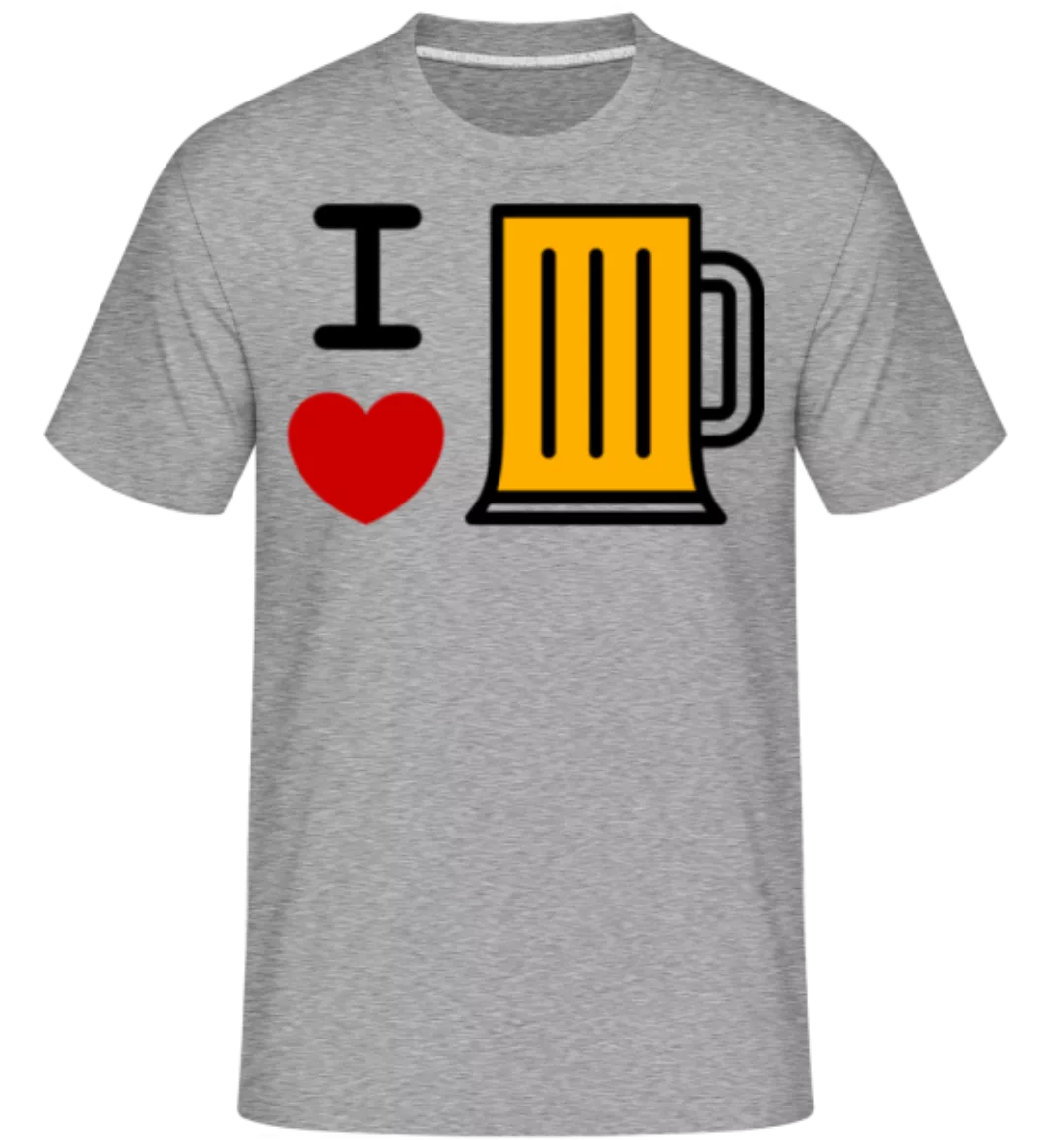 Ich Liebe Bier · Shirtinator Männer T-Shirt günstig online kaufen