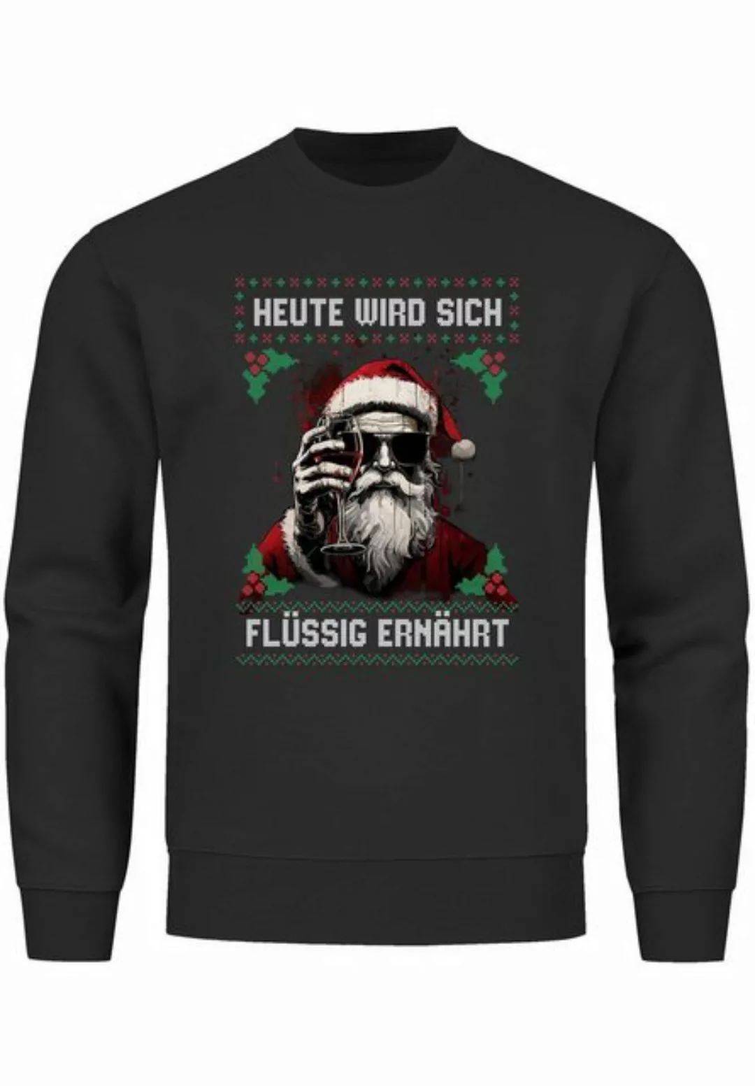 MoonWorks Sweatshirt Sweatshirt Herren Weihnachten Spruch lustig Heute wird günstig online kaufen