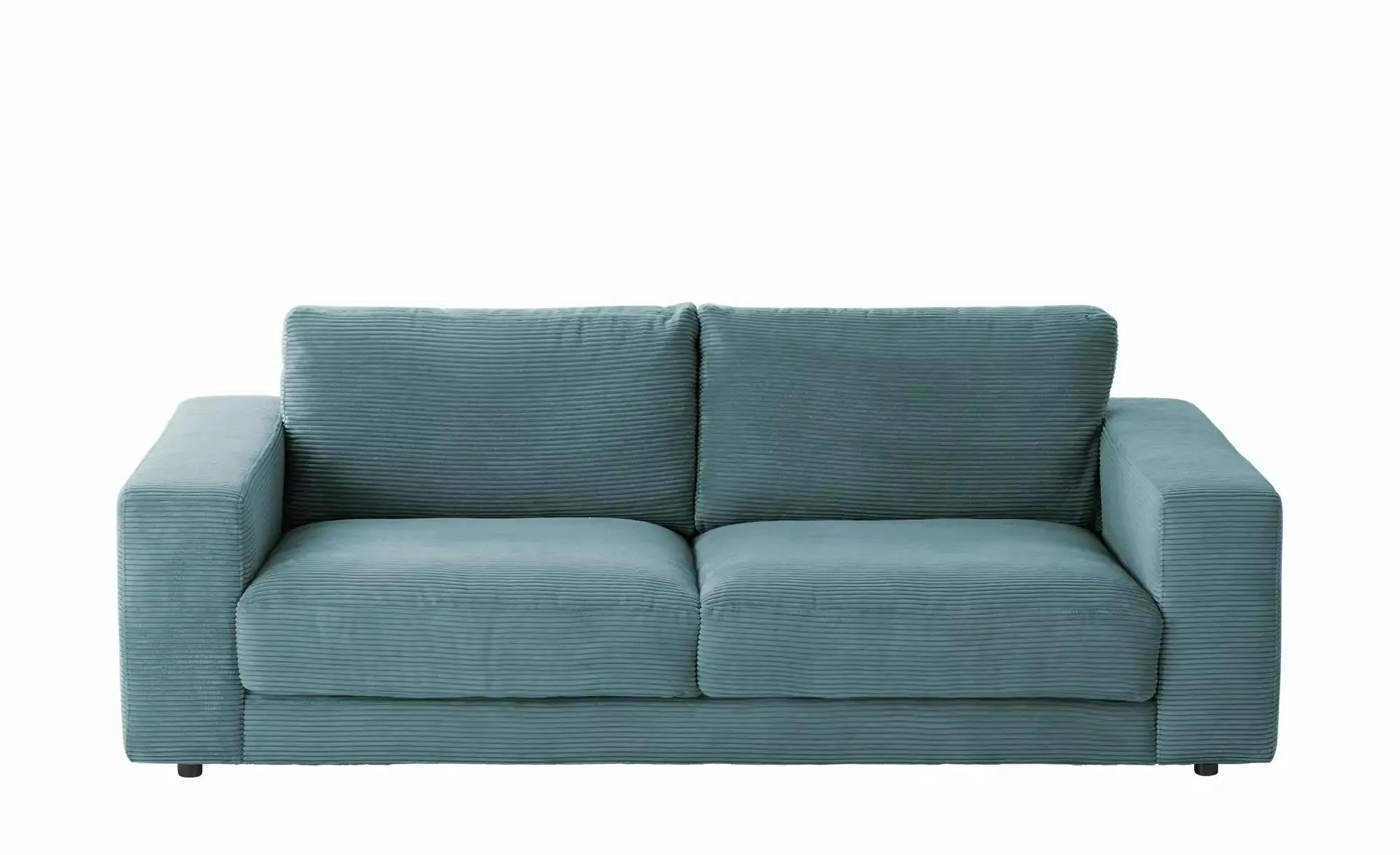 Jette Home Cordsofa  Sila ¦ türkis/petrol ¦ Maße (cm): B: 230 H: 85 T: 127. günstig online kaufen